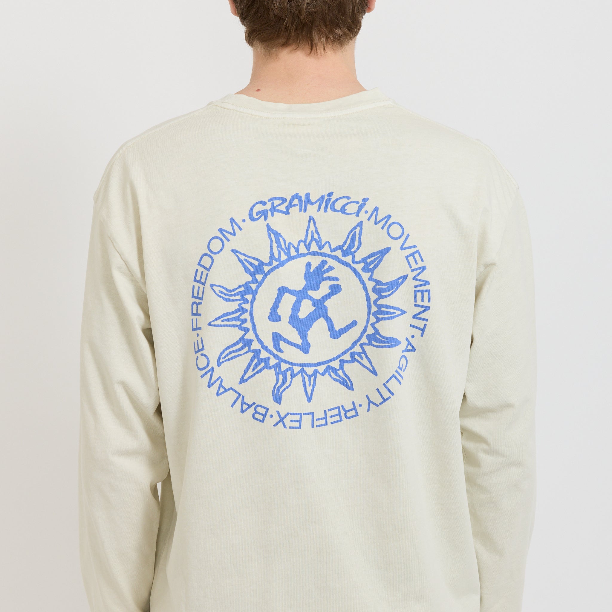 Sun L/S Tee Natural Pigment