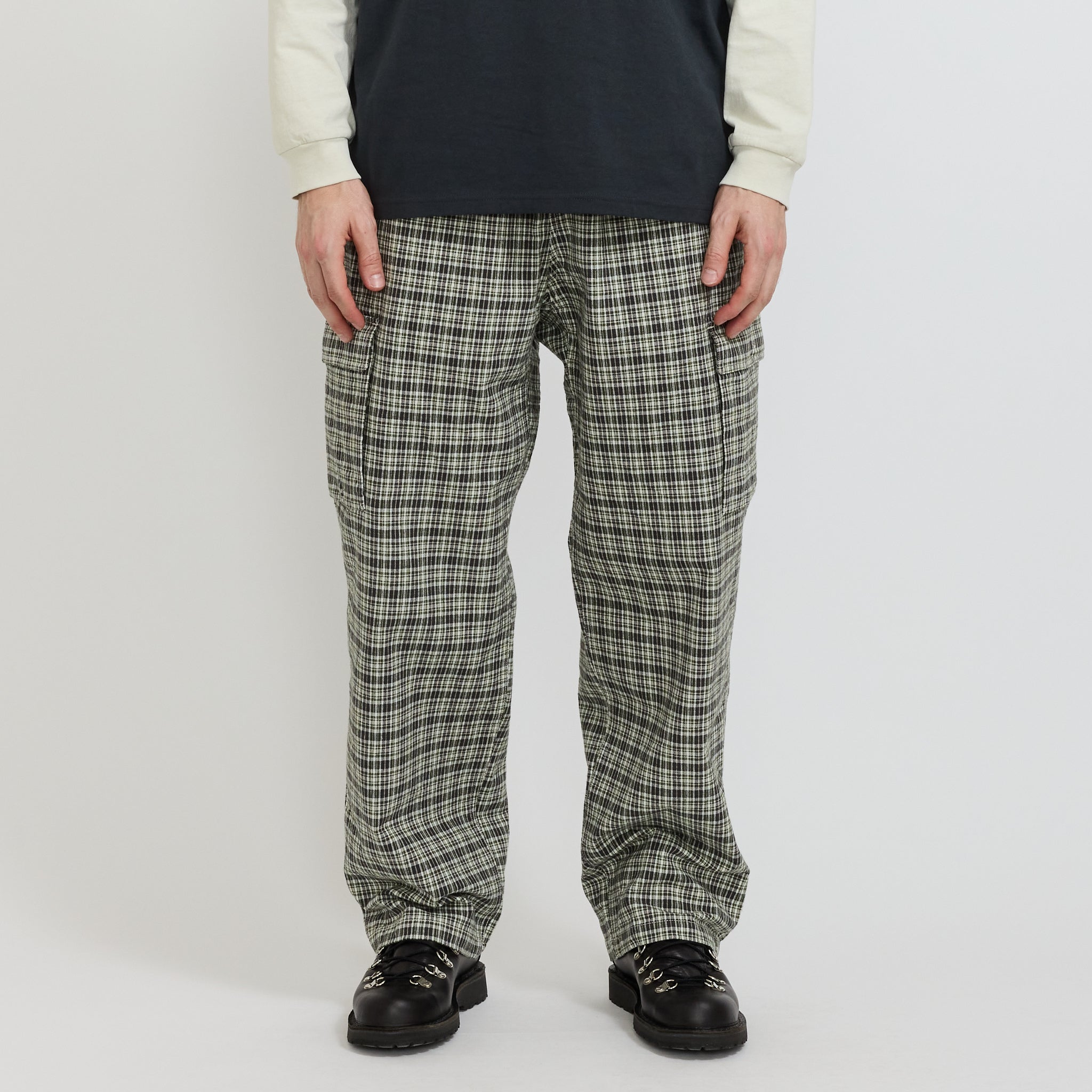 Swell Cargo Pant Checkered Plaid