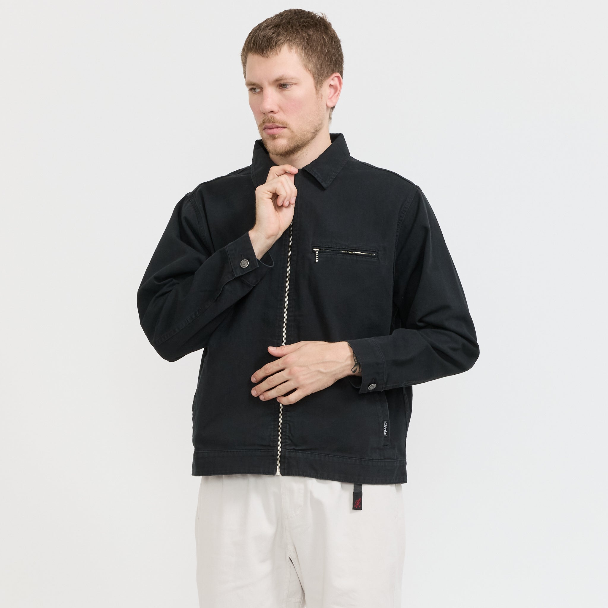 Gramicci | Taos Canvas Jacket Black | Maplestore