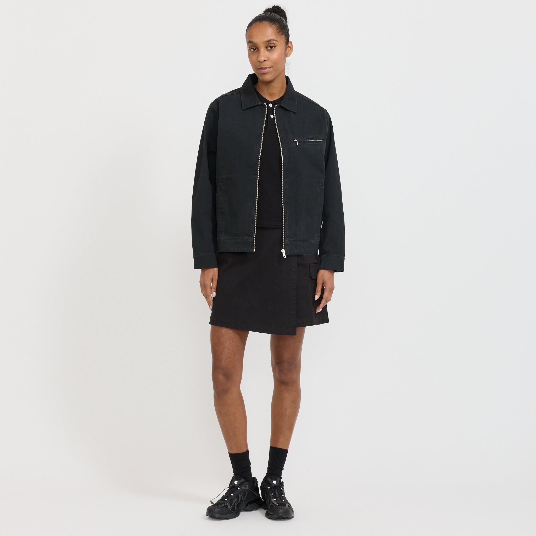Gramicci | Women's Taos Canvas Jacket Black | Maplestore