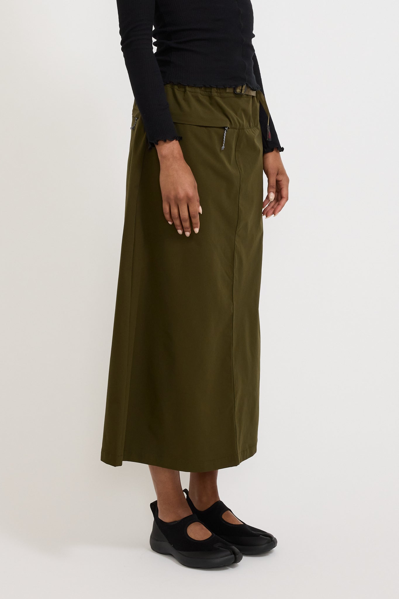 Trekking Long Skirt Deep Olive