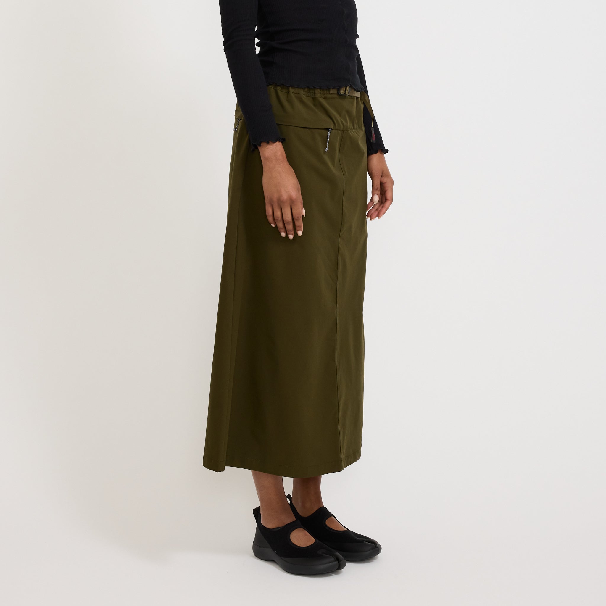 Trekking Long Skirt Deep Olive