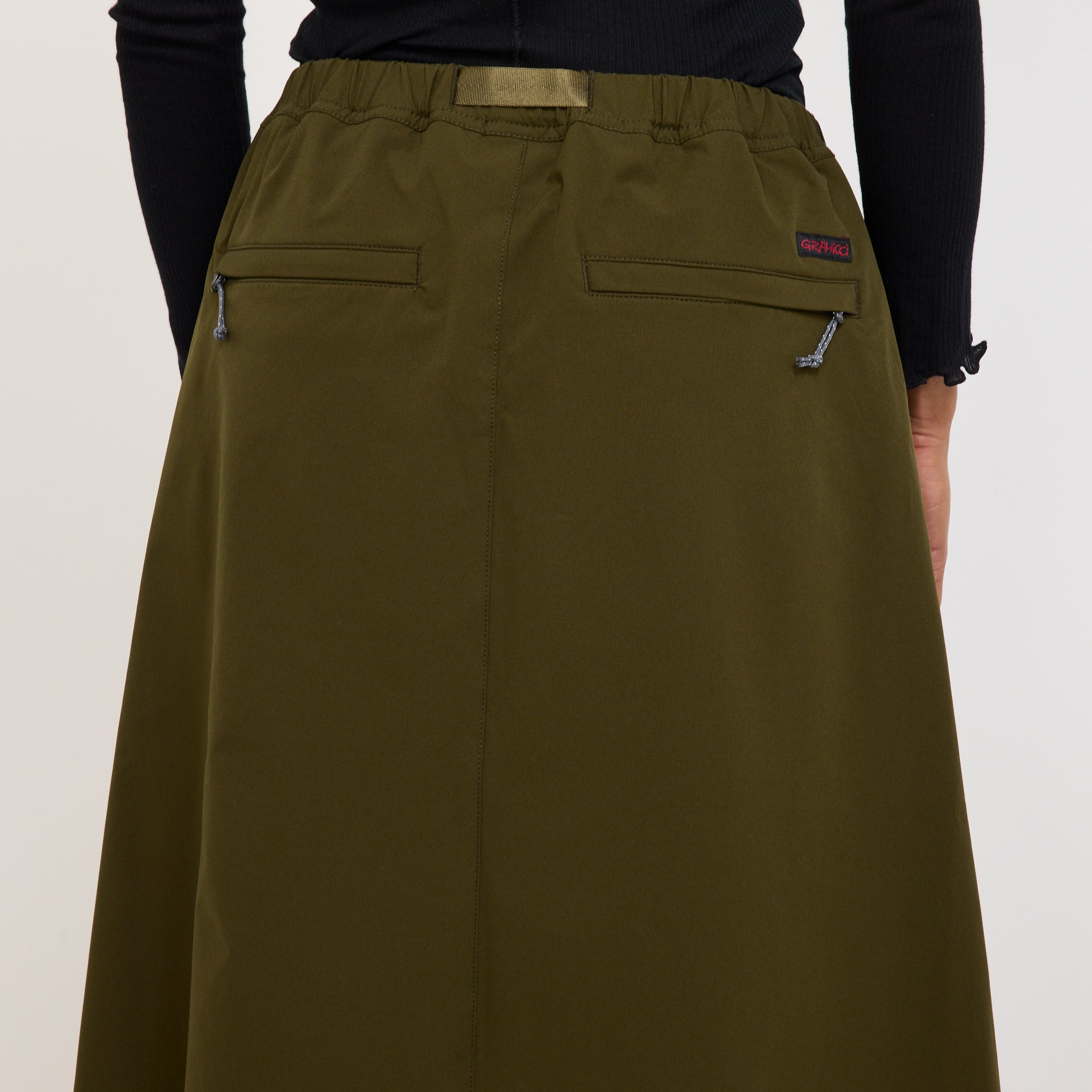 Trekking Long Skirt Deep Olive