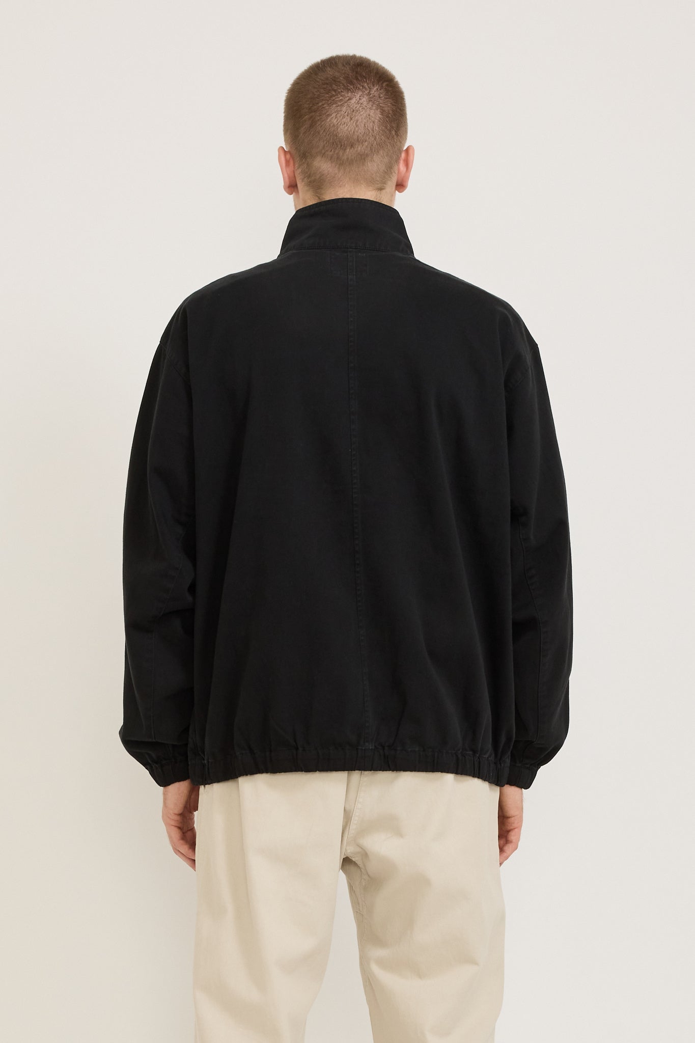 Twill-Around Jacket Black