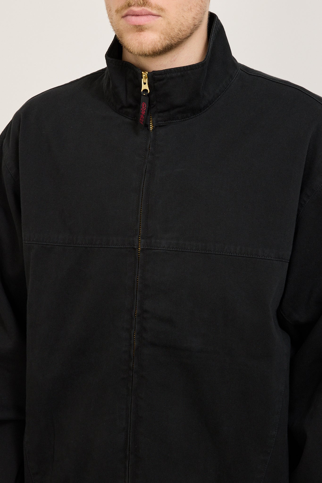 Twill-Around Jacket Black