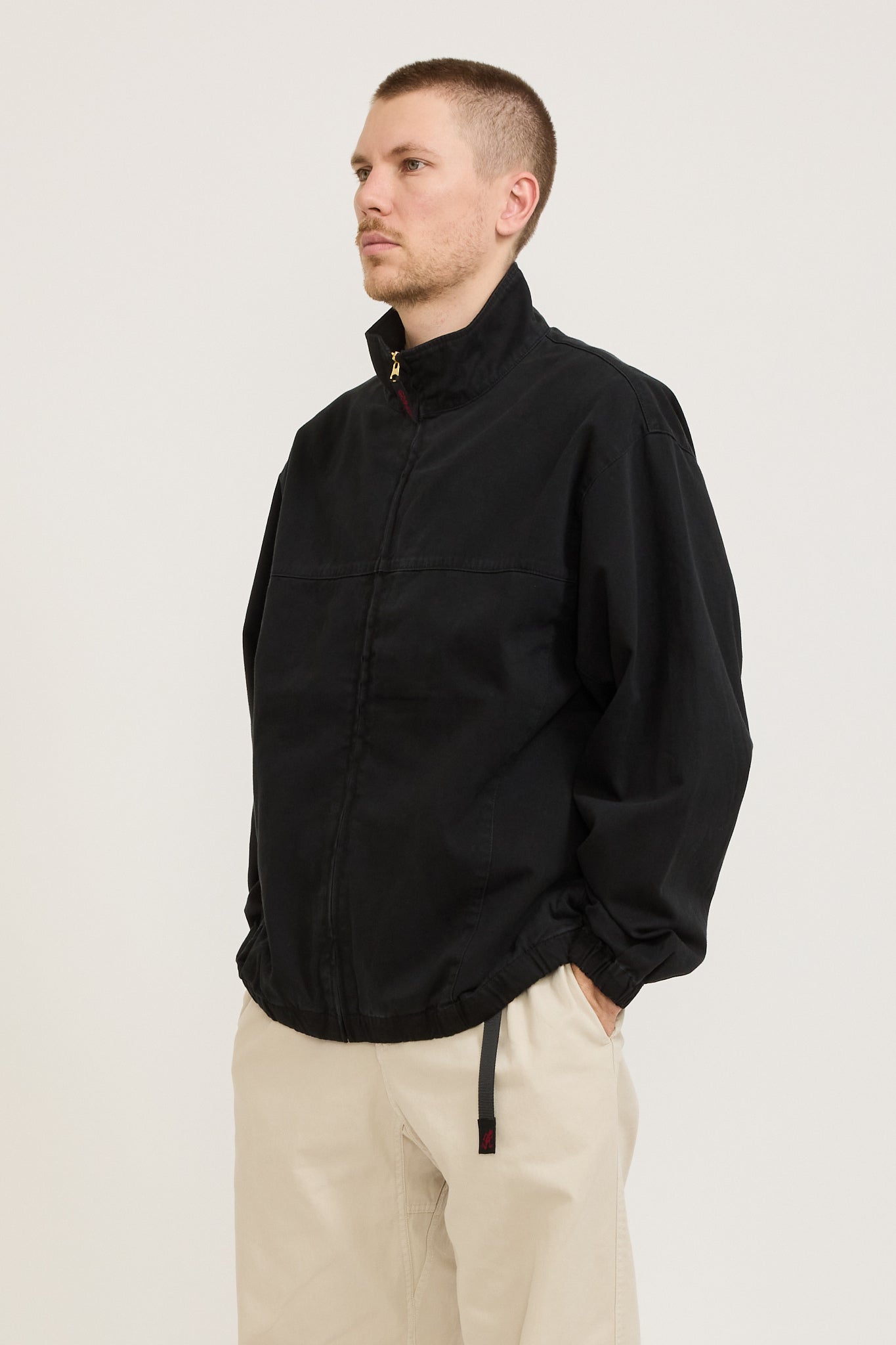 Twill-Around Jacket Black