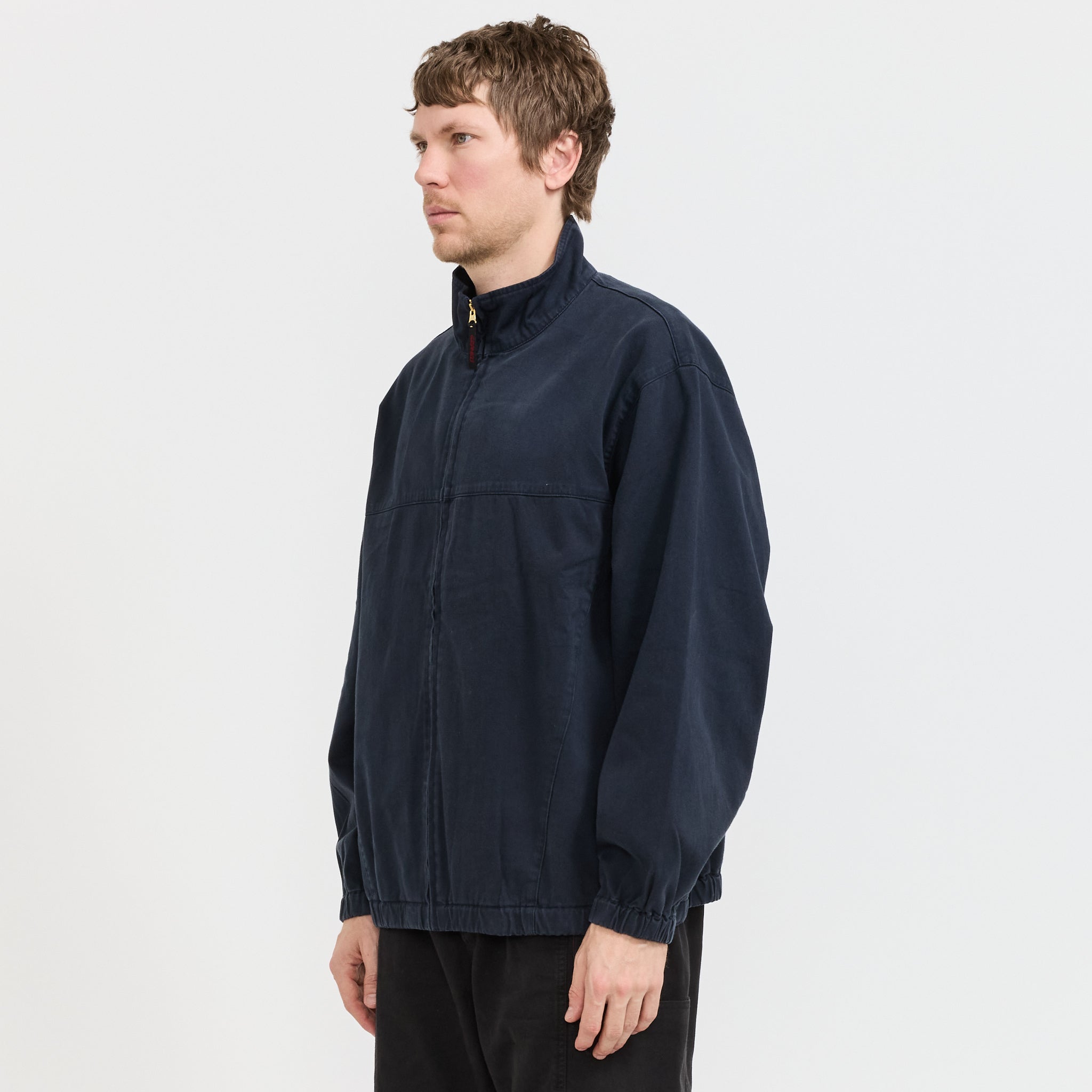 Twill-Around Jacket Double Navy