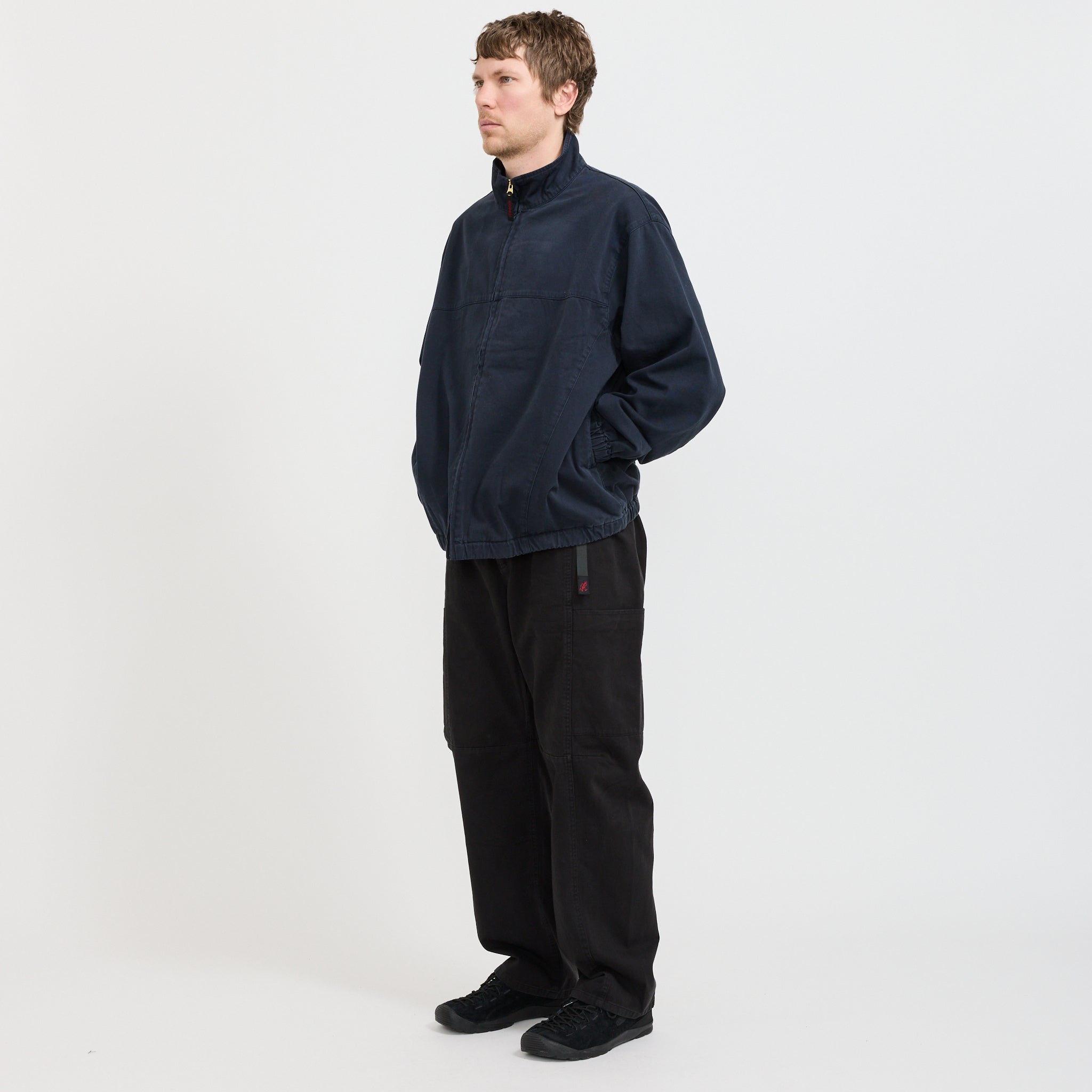 Twill-Around Jacket Double Navy