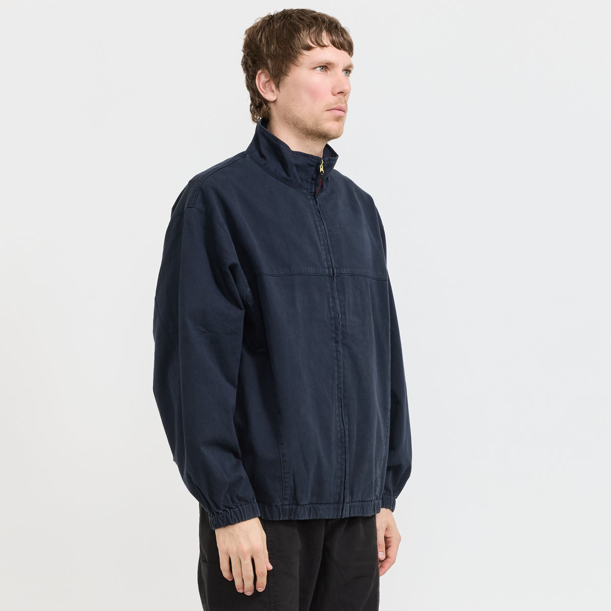 Twill-Around Jacket Double Navy