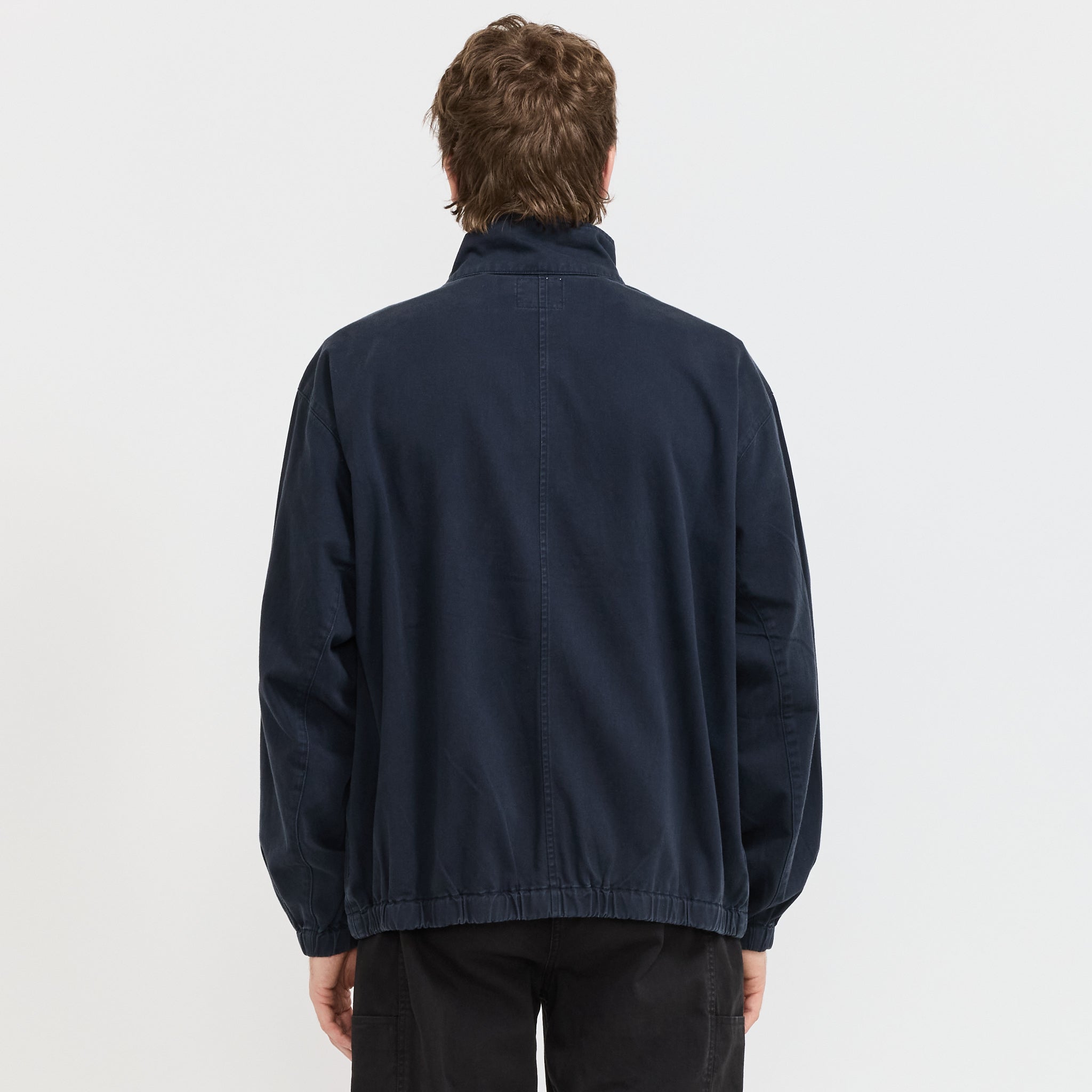 Twill-Around Jacket Double Navy