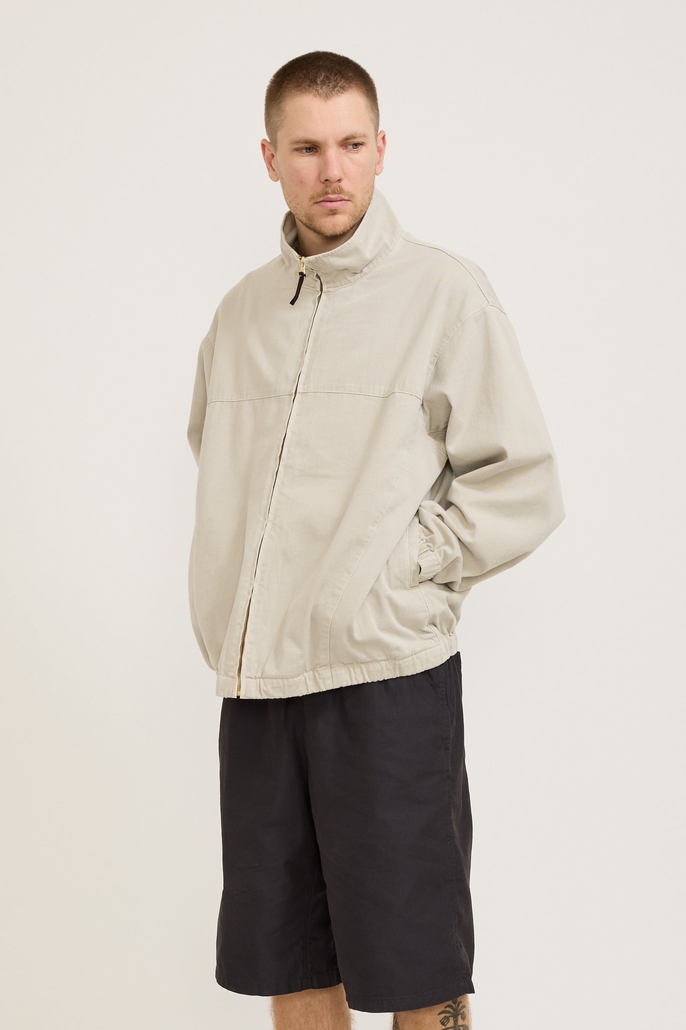 Twill-Around Jacket Dune Pigment