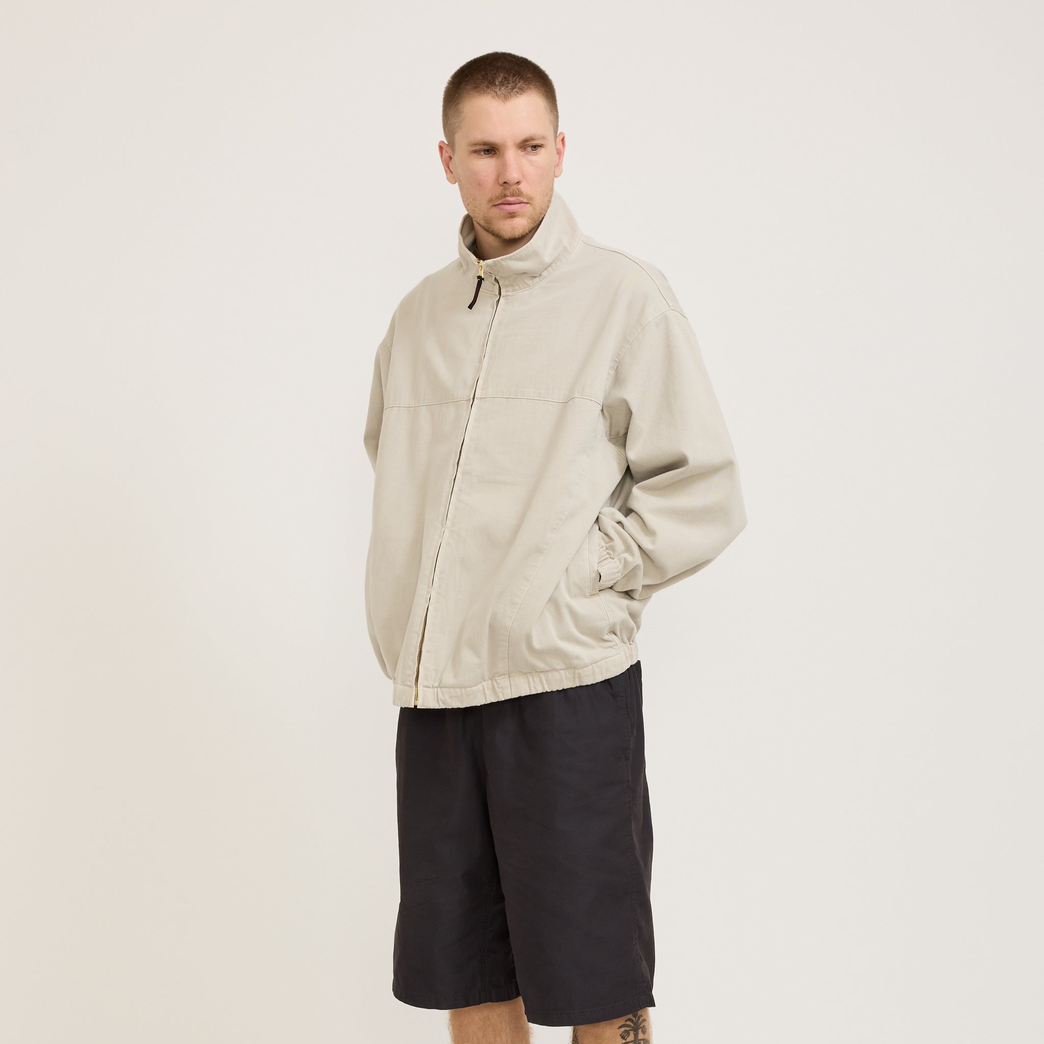 Twill-Around Jacket Dune Pigment