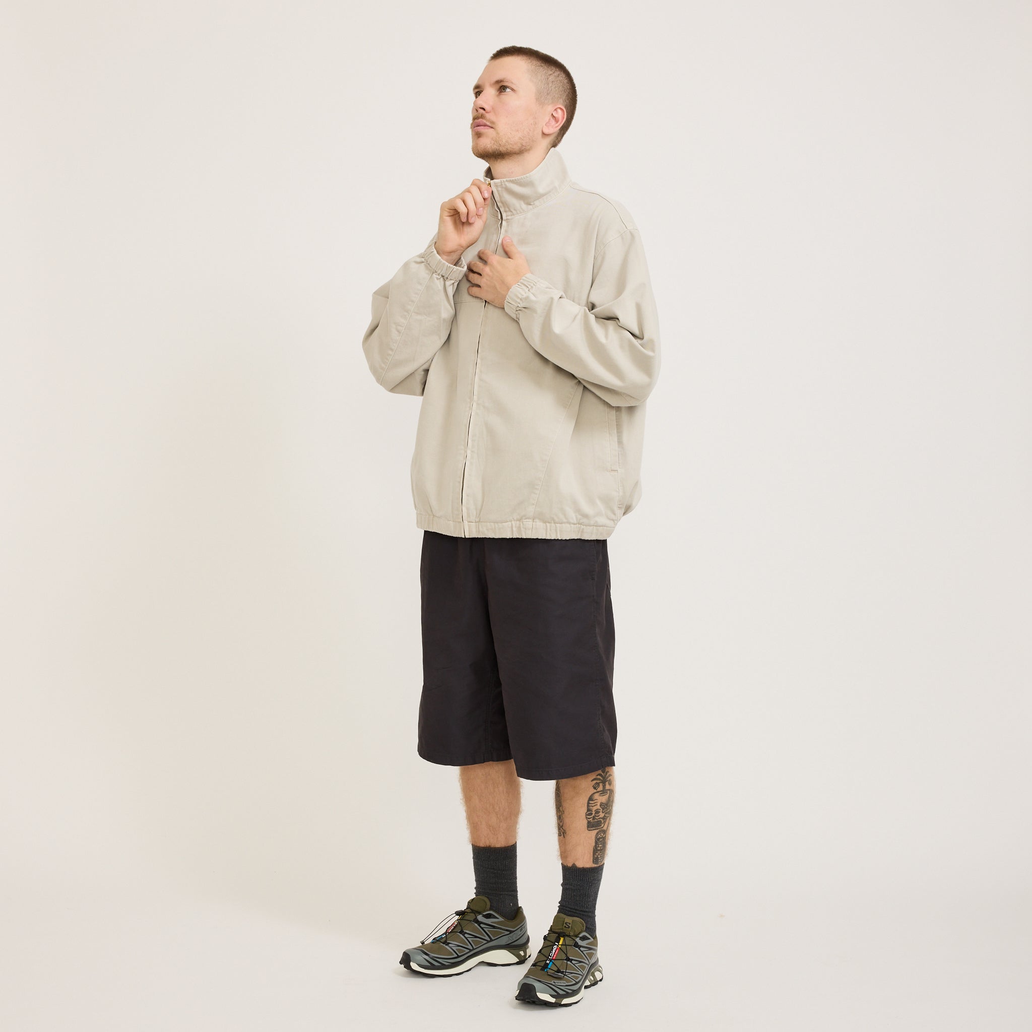 Twill-Around Jacket Dune Pigment