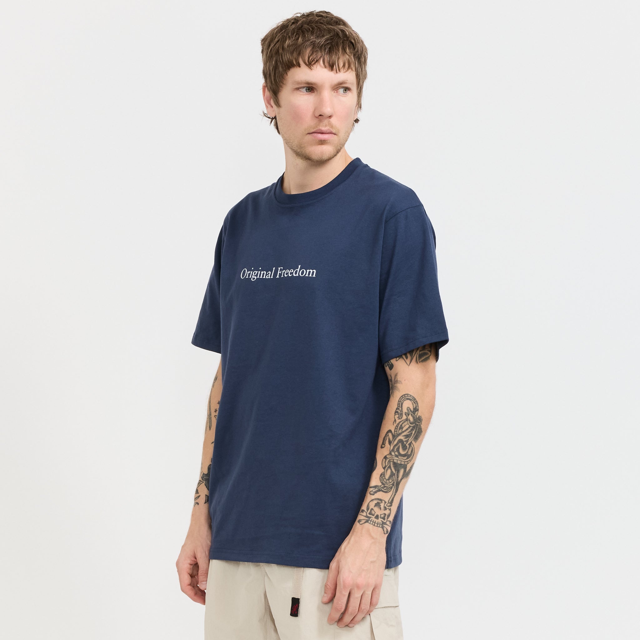 Vase Tee Navy