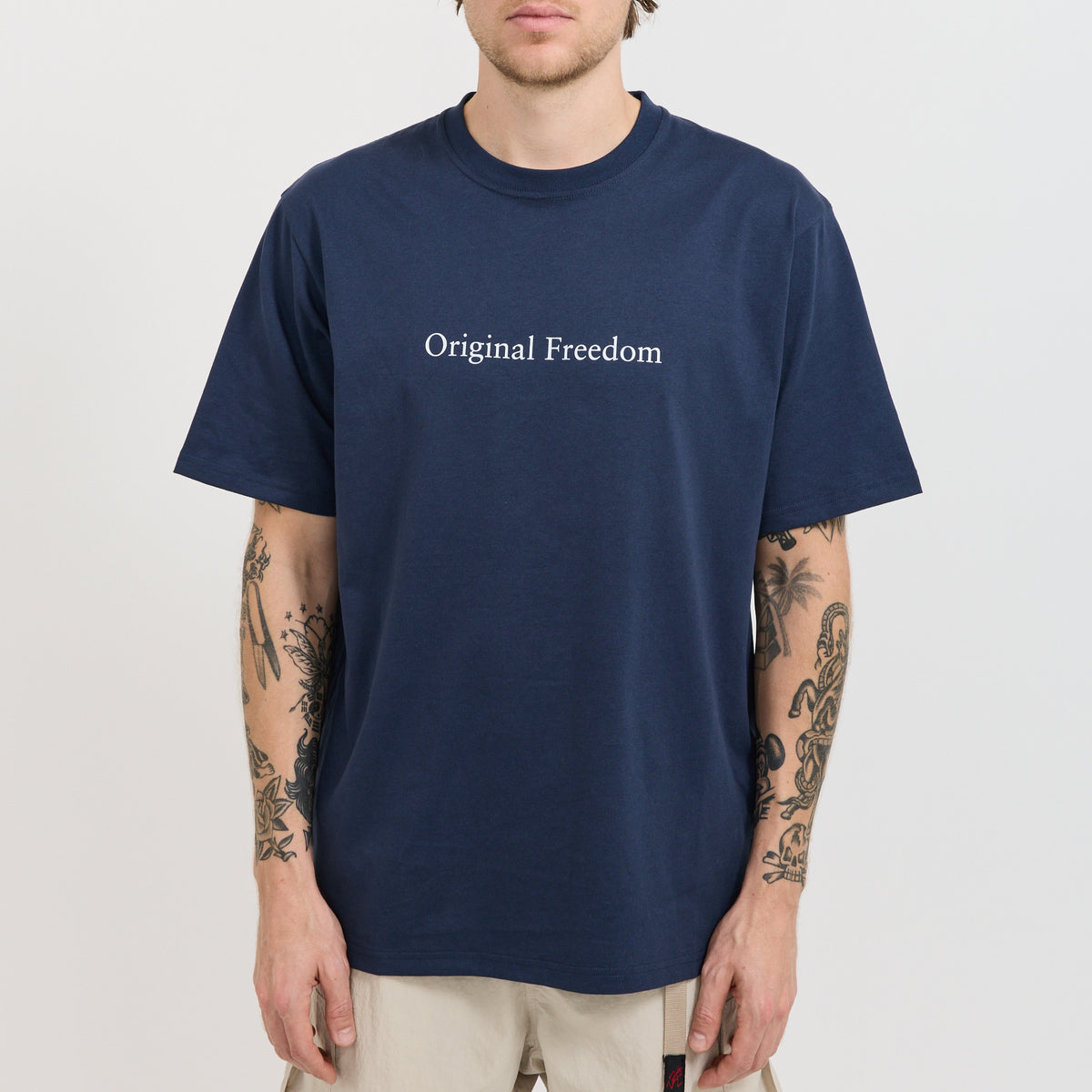 Vase Tee Navy