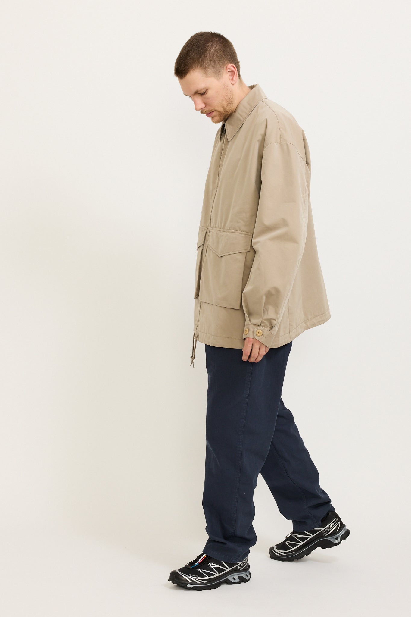 Gramicci x Adsum Ventone Jacket Beige