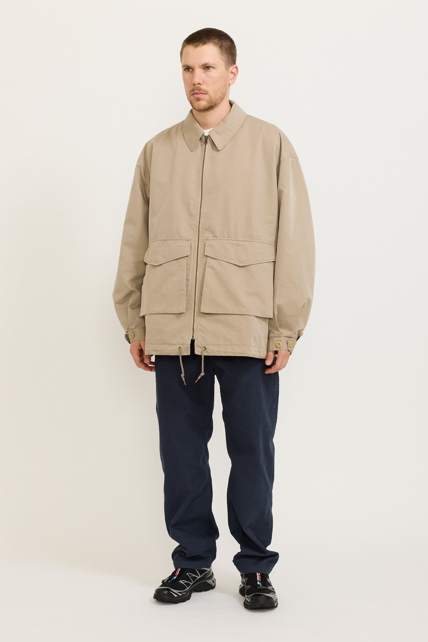 Gramicci x Adsum Ventone Jacket Beige