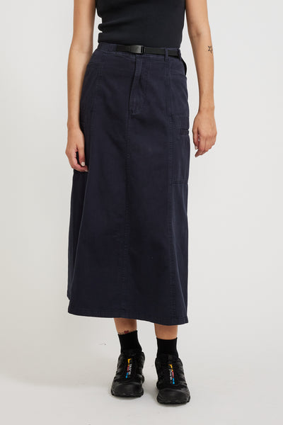 Gramicci | Voyager Skirt Double Navy | Maplestore