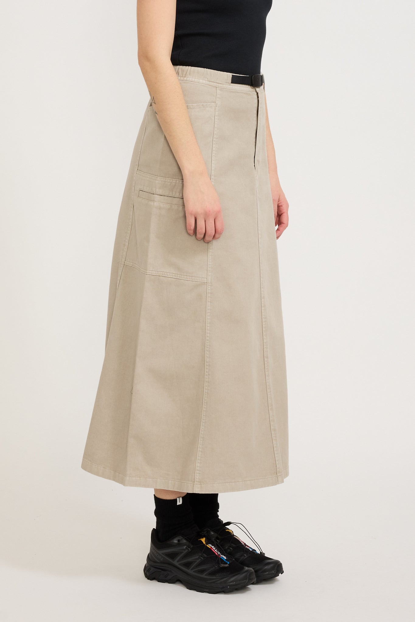 Gramicci | Voyager Skirt Pigment Oat | Maplestore