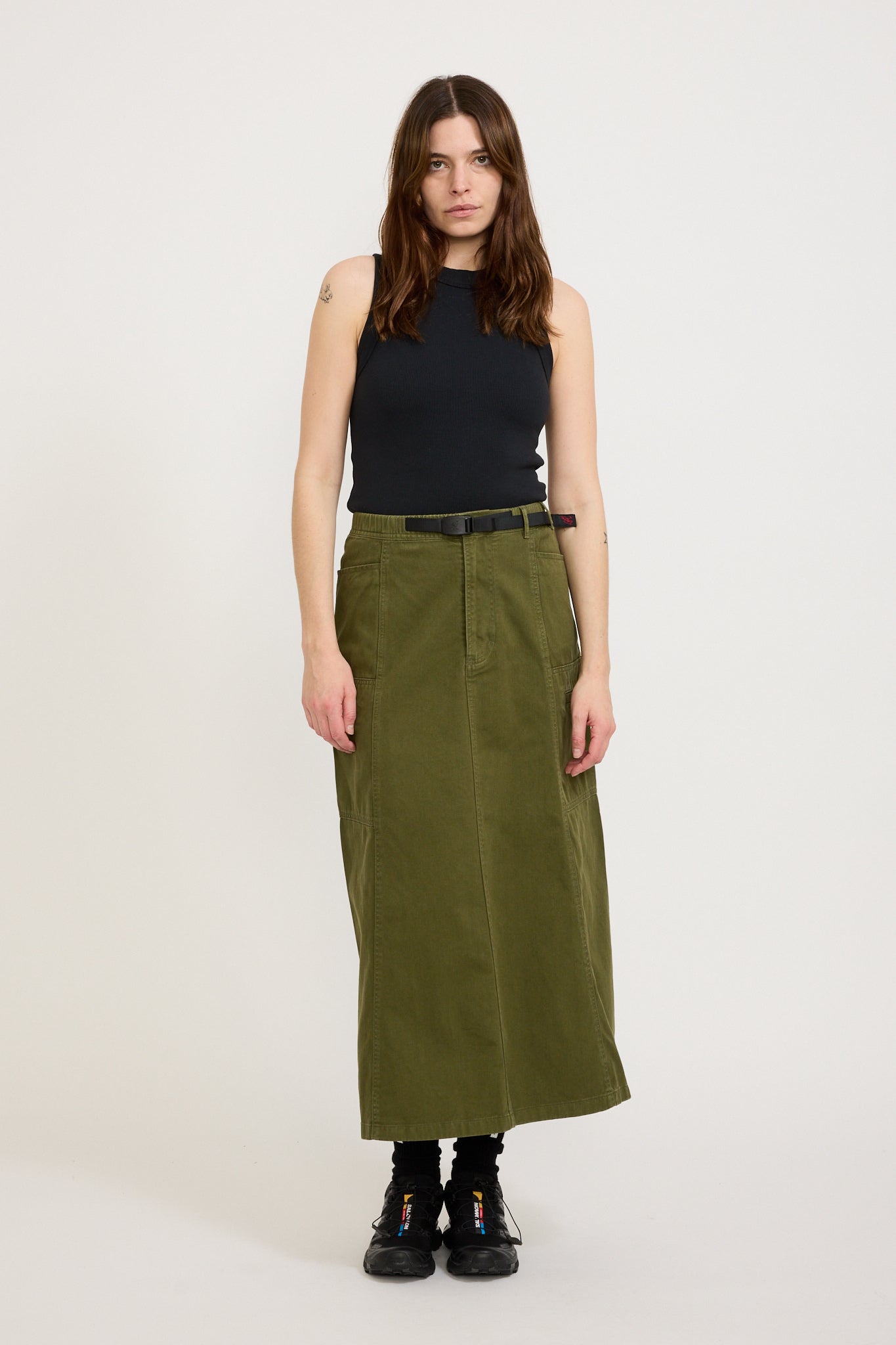 Gramicci | Voyager Skirt Olive | Maplestore