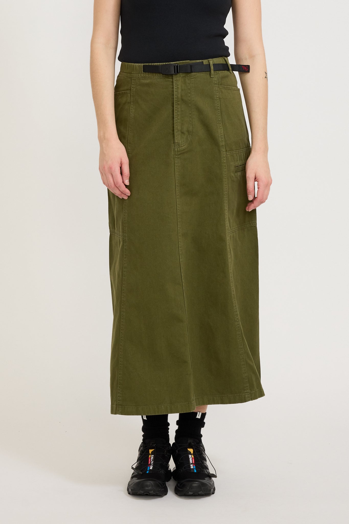 Gramicci | Voyager Skirt Olive | Maplestore