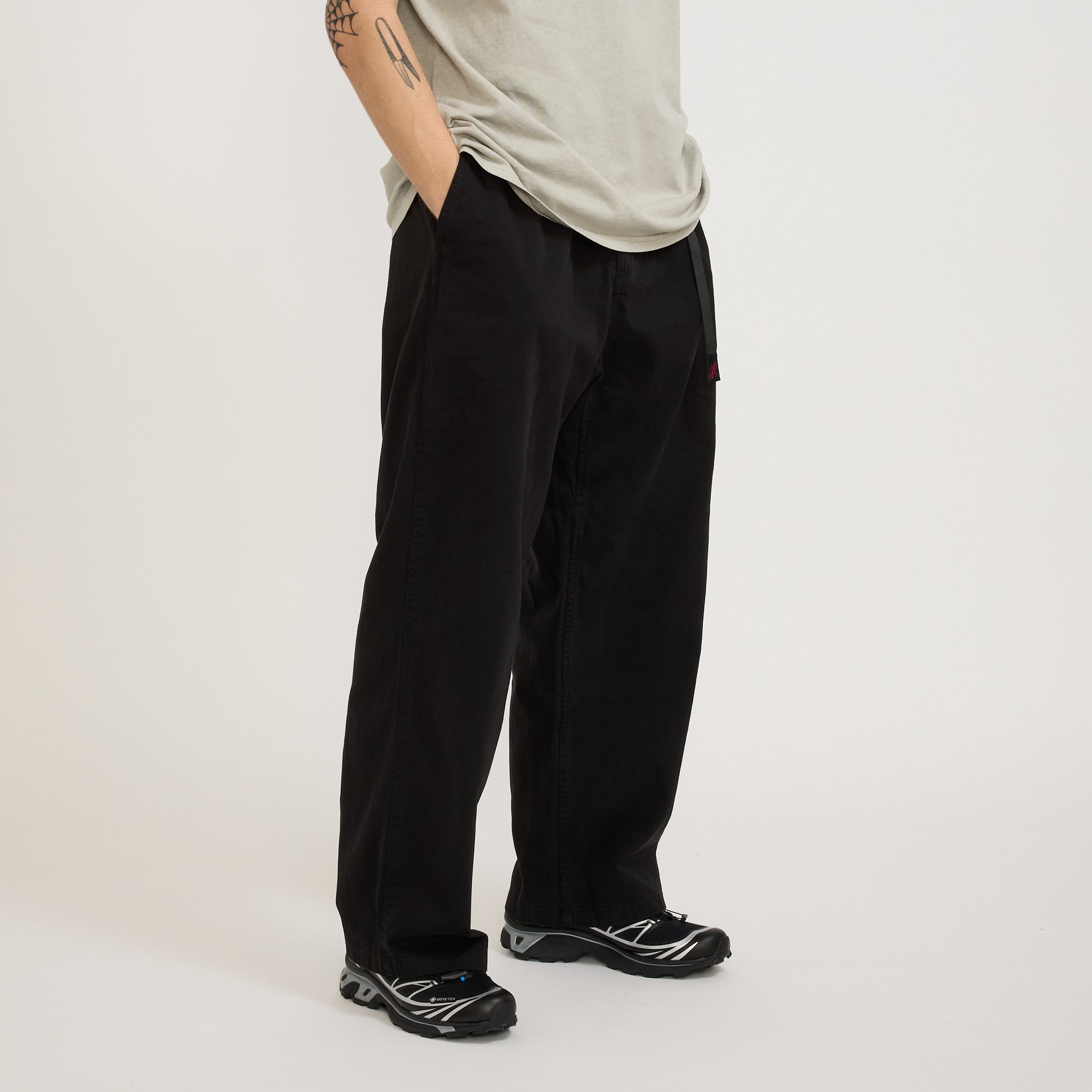 Gramicci | Wide Pant Black | Maplestore