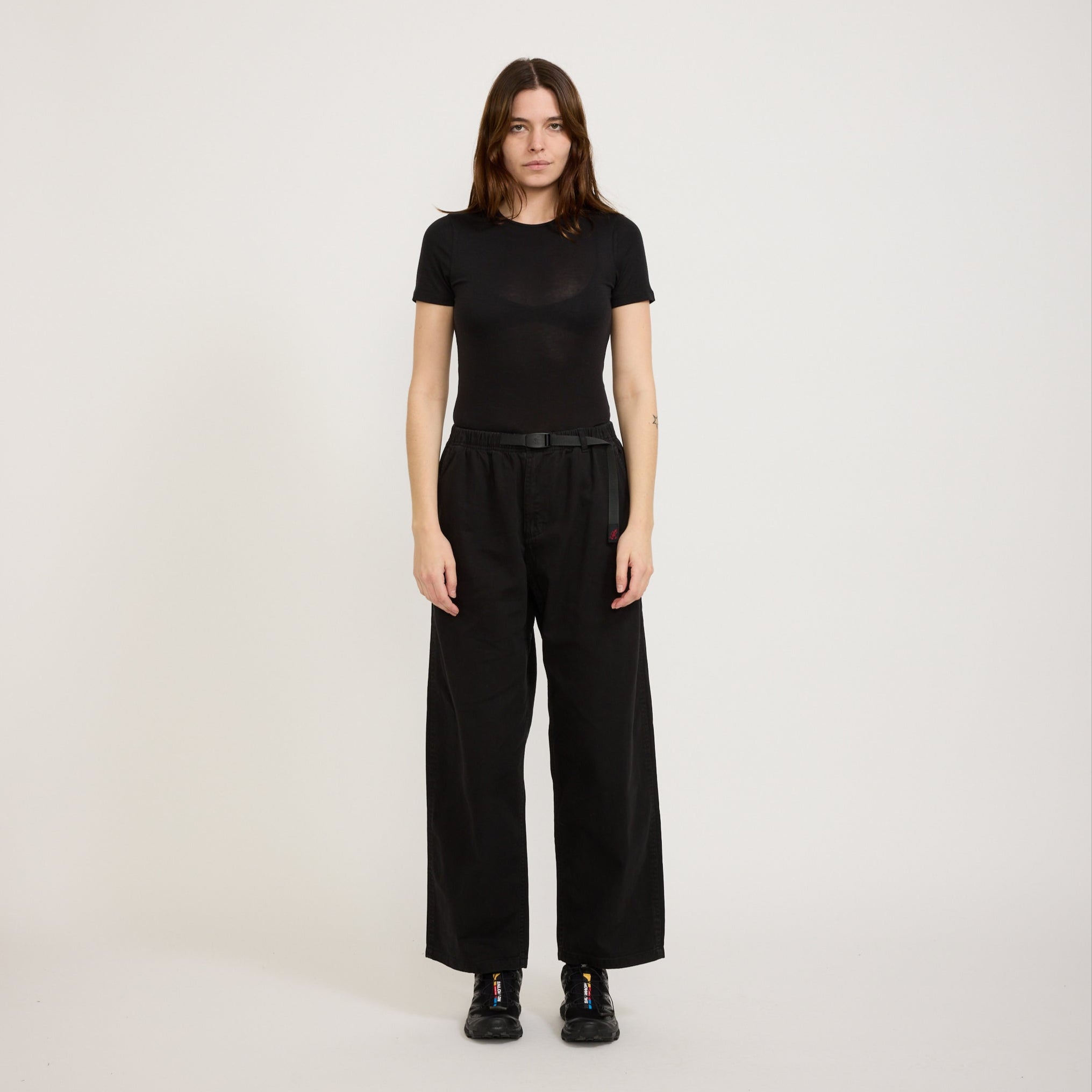 Gramicci | Women's Wide Pant Black | Maplestore