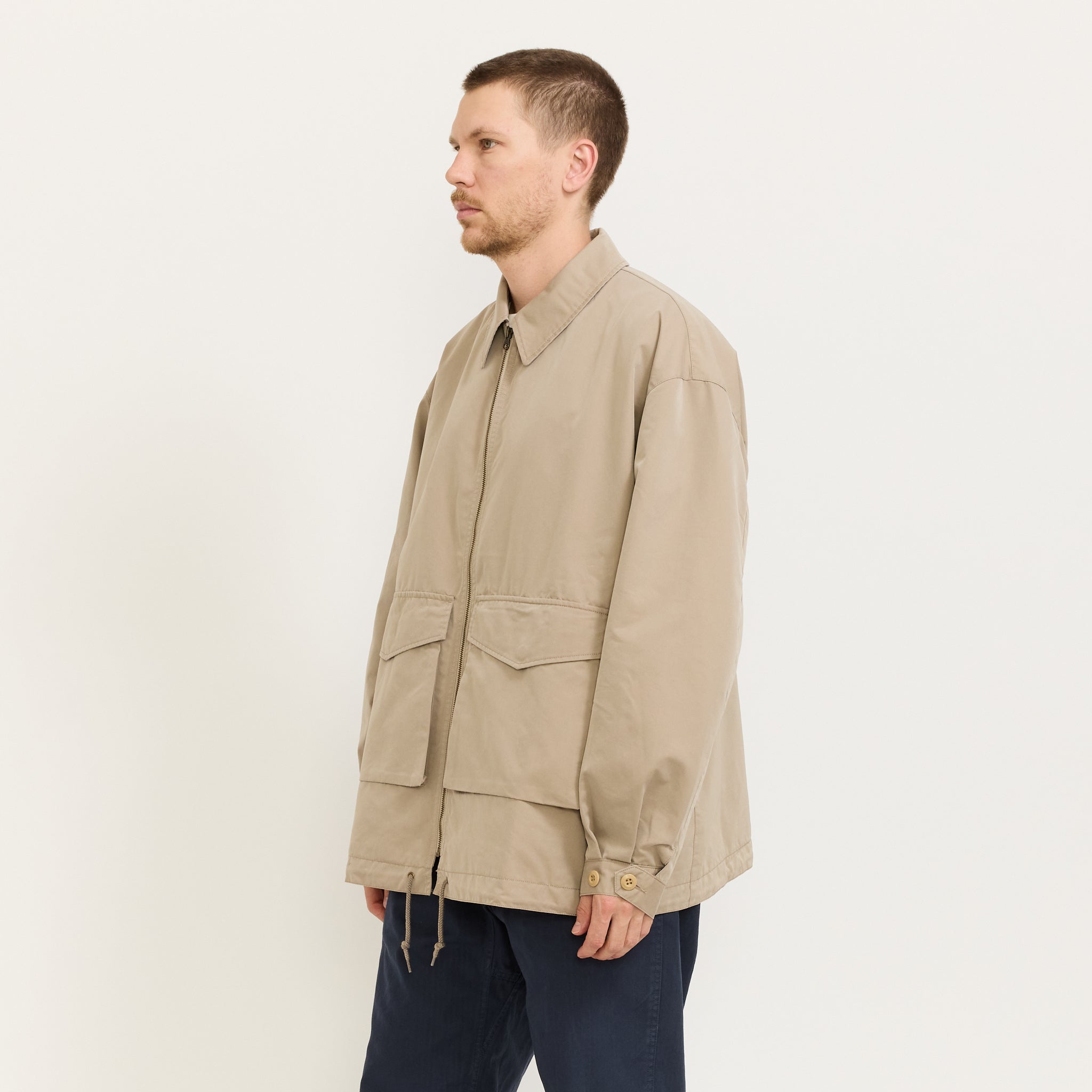 Gramicci x Adsum Ventone Jacket Beige