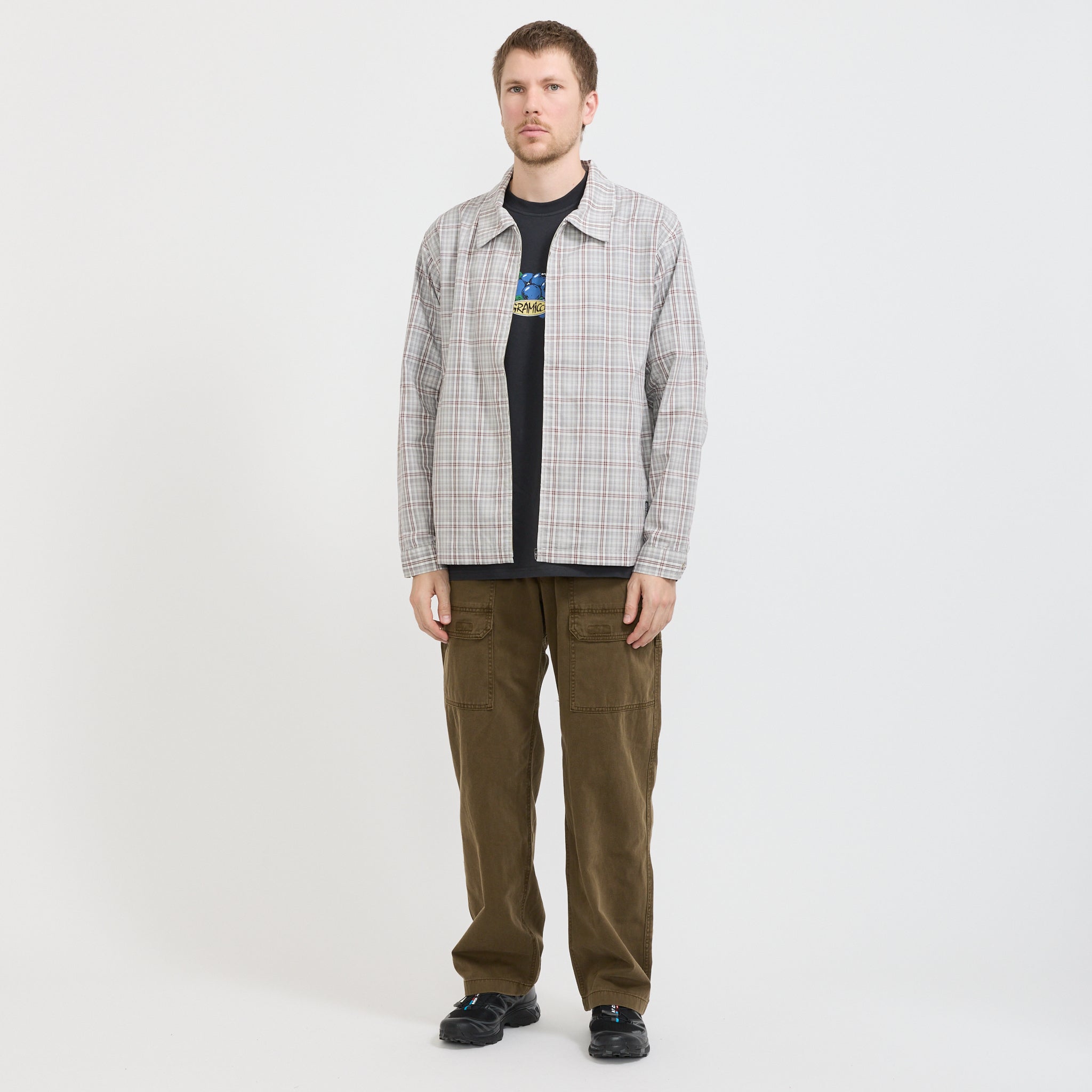 Gramicci | Zip-Up Garage Jacket Natural | Maplestore