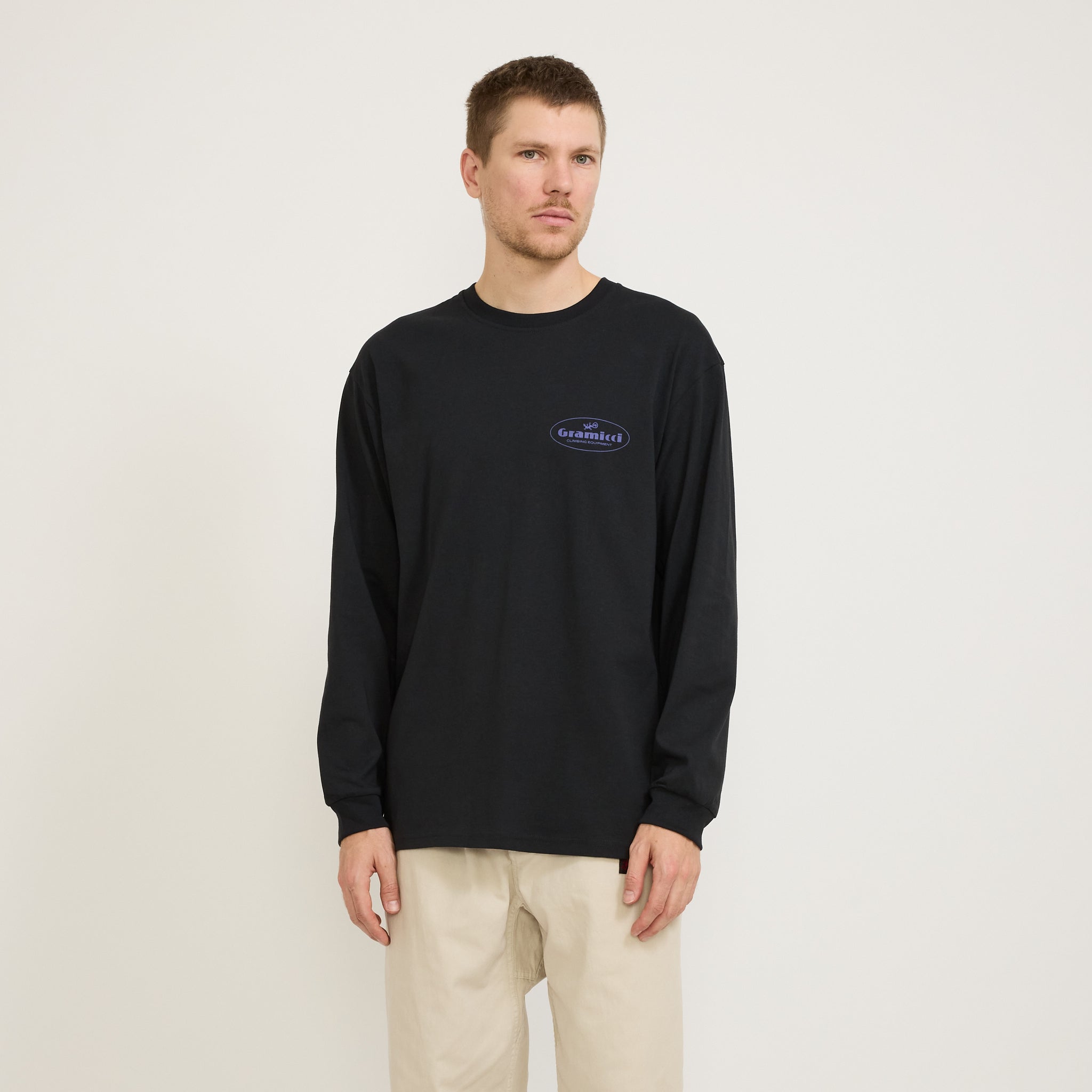 Climbing Equipment LS Tee Vintage Black