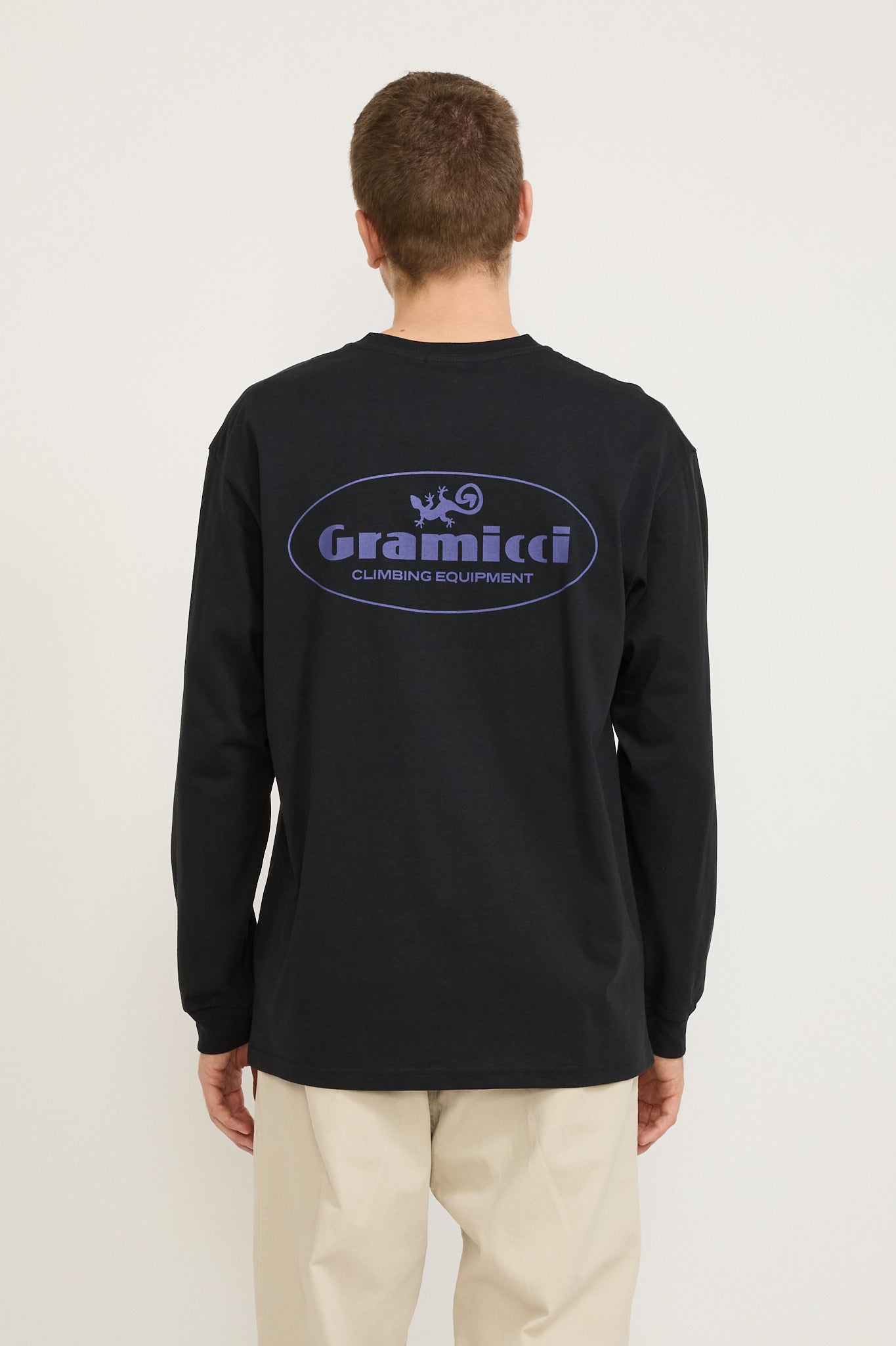 Gramicci | Climbing Equipment LS Tee Vintage Black | Maplestore
