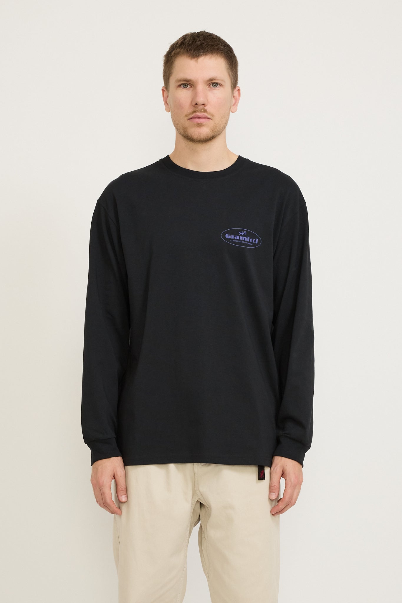 Gramicci | Climbing Equipment LS Tee Vintage Black | Maplestore