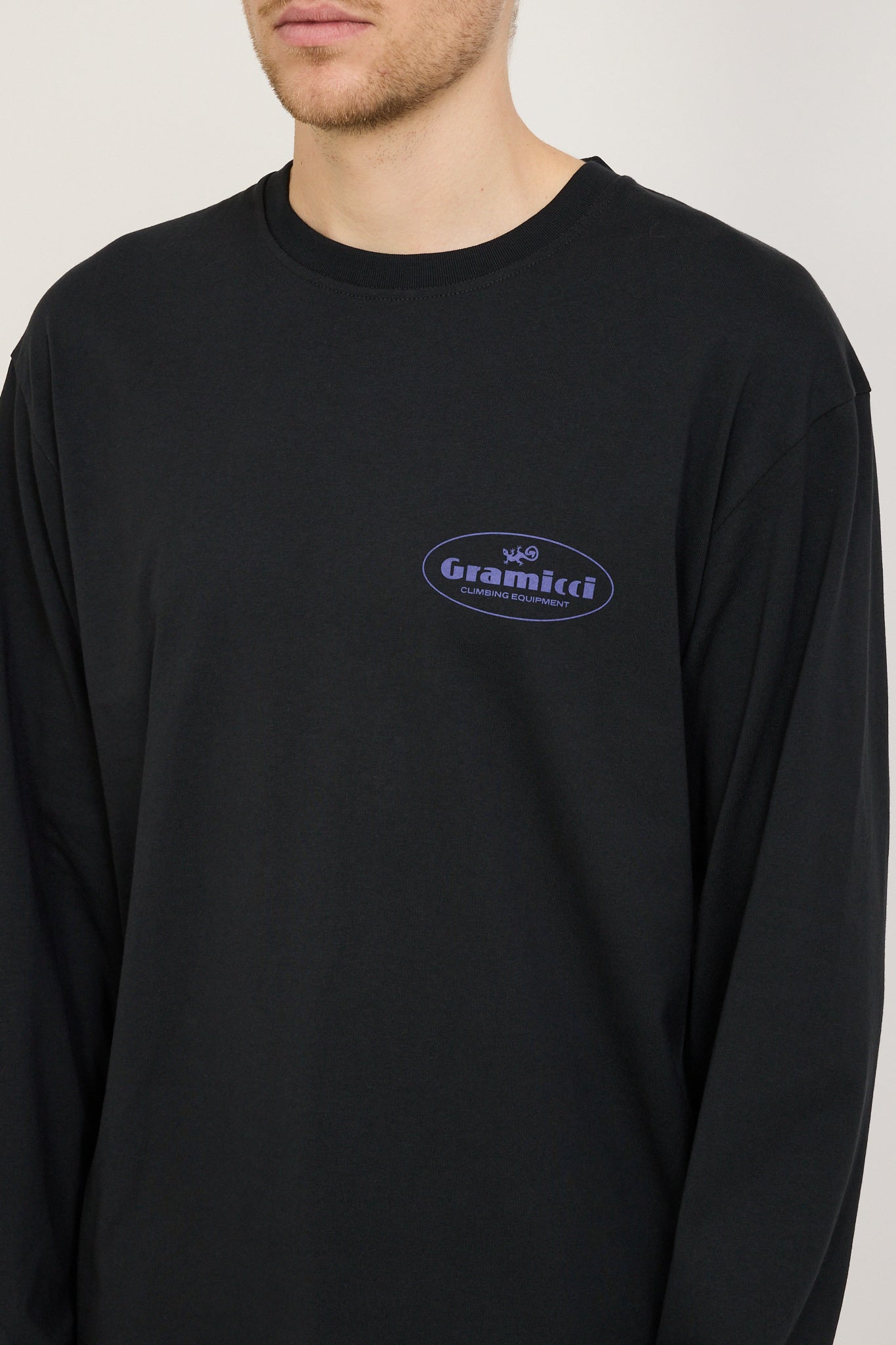 Gramicci | Climbing Equipment LS Tee Vintage Black | Maplestore