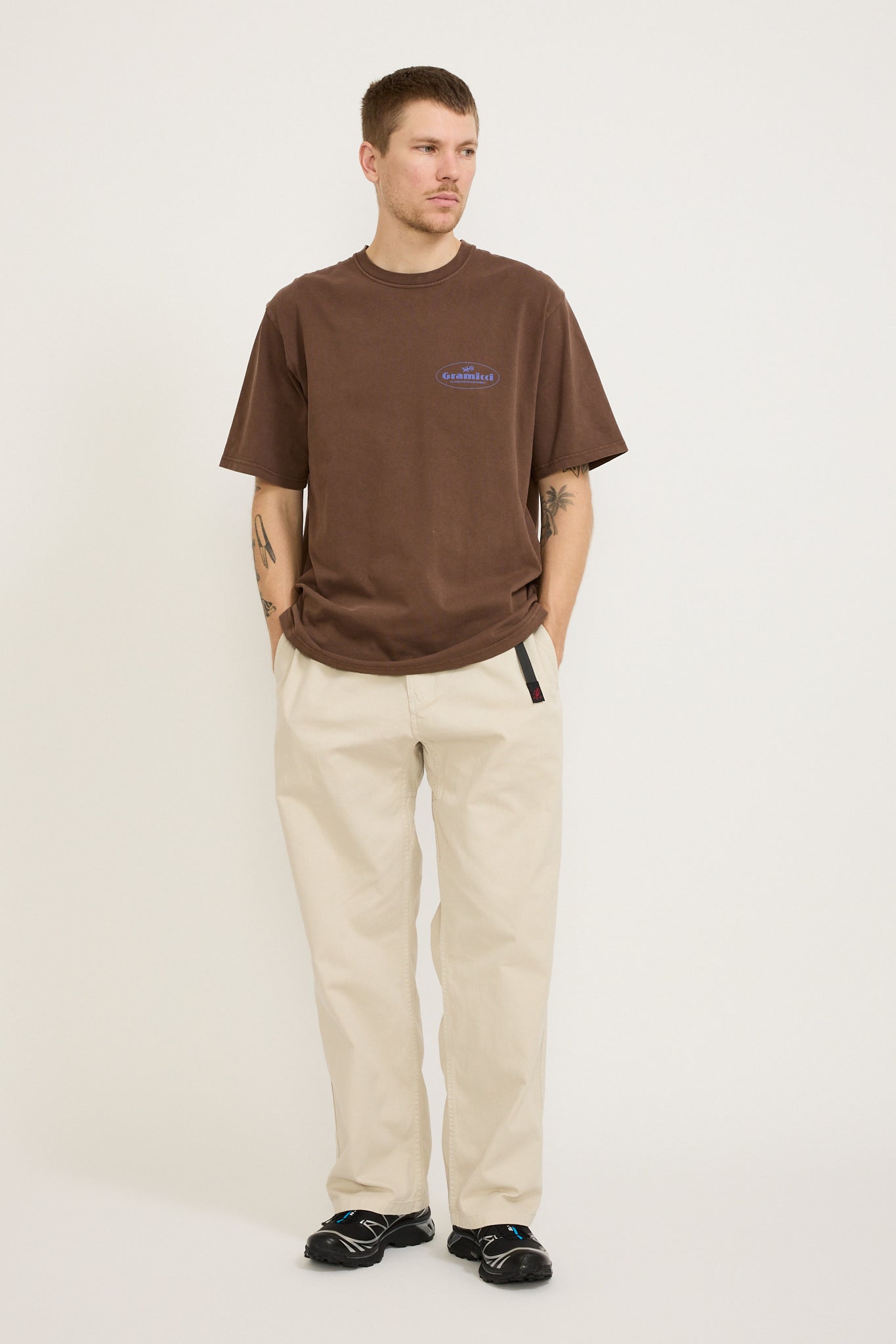 Climbing Equipment Tee Brown Pigment