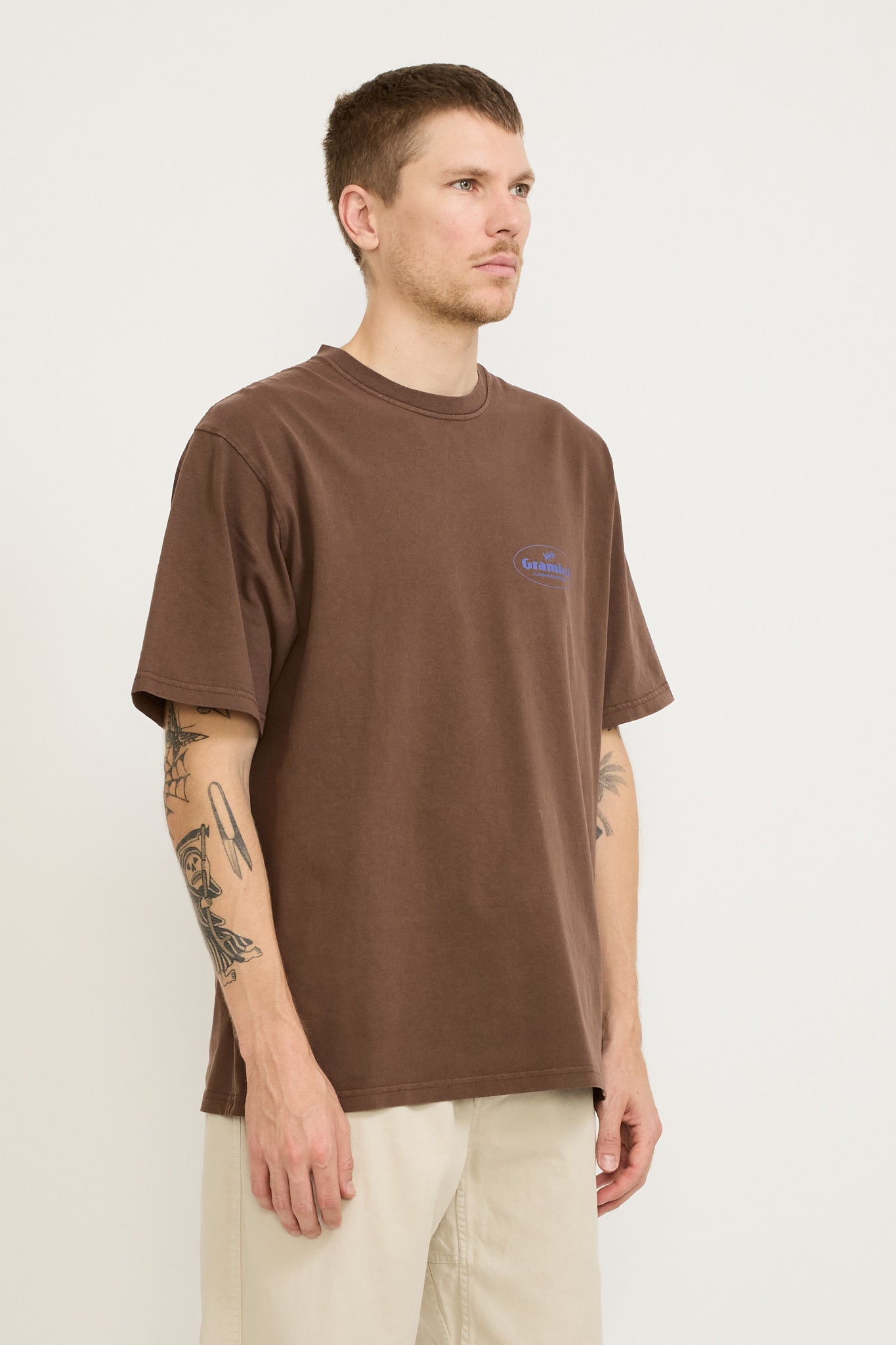 Climbing Equipment Tee Brown Pigment