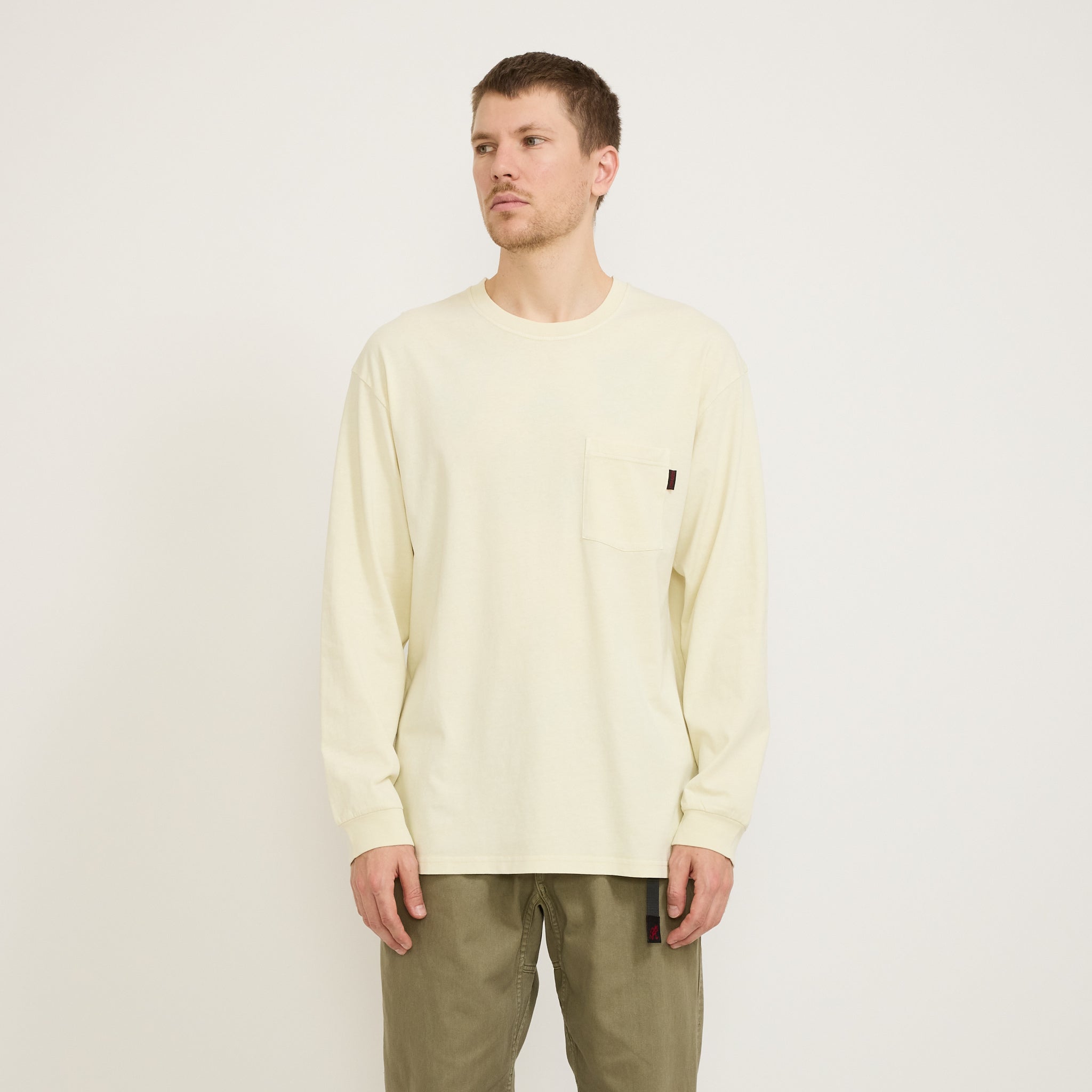 LS Pocket Tee Natural Pigment Dyed
