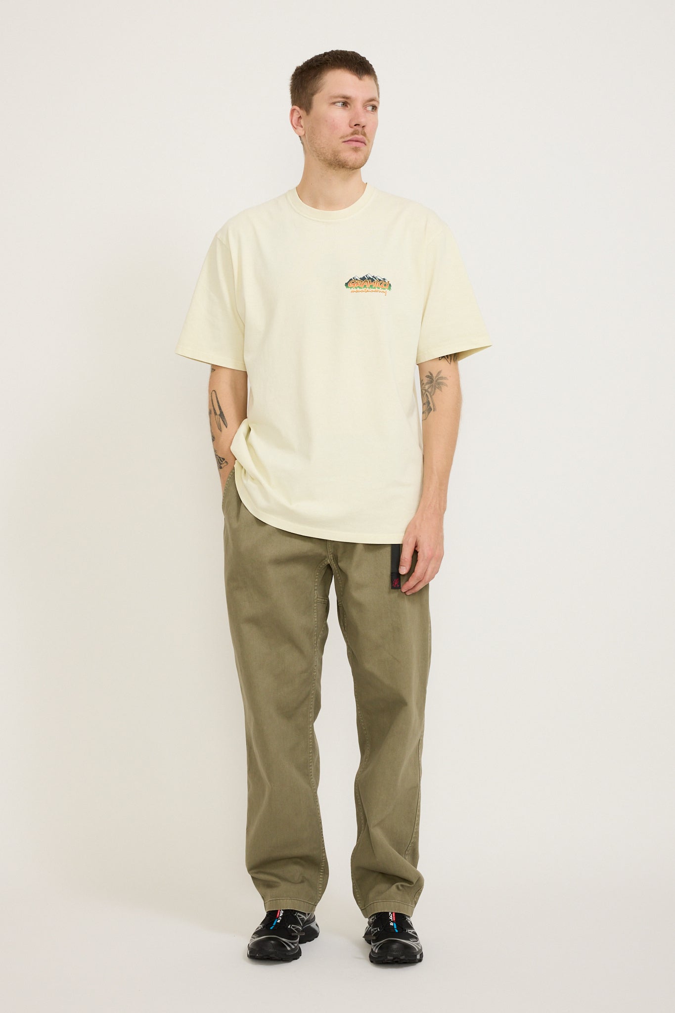 Mountaineering Tee Natural Pigment