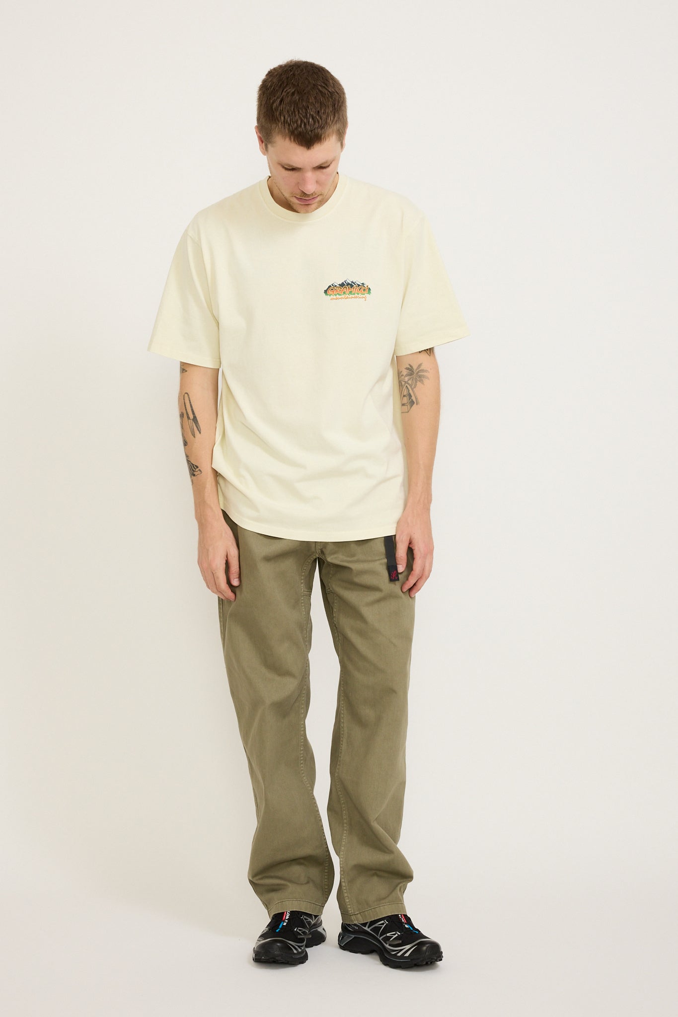 Mountaineering Tee Natural Pigment