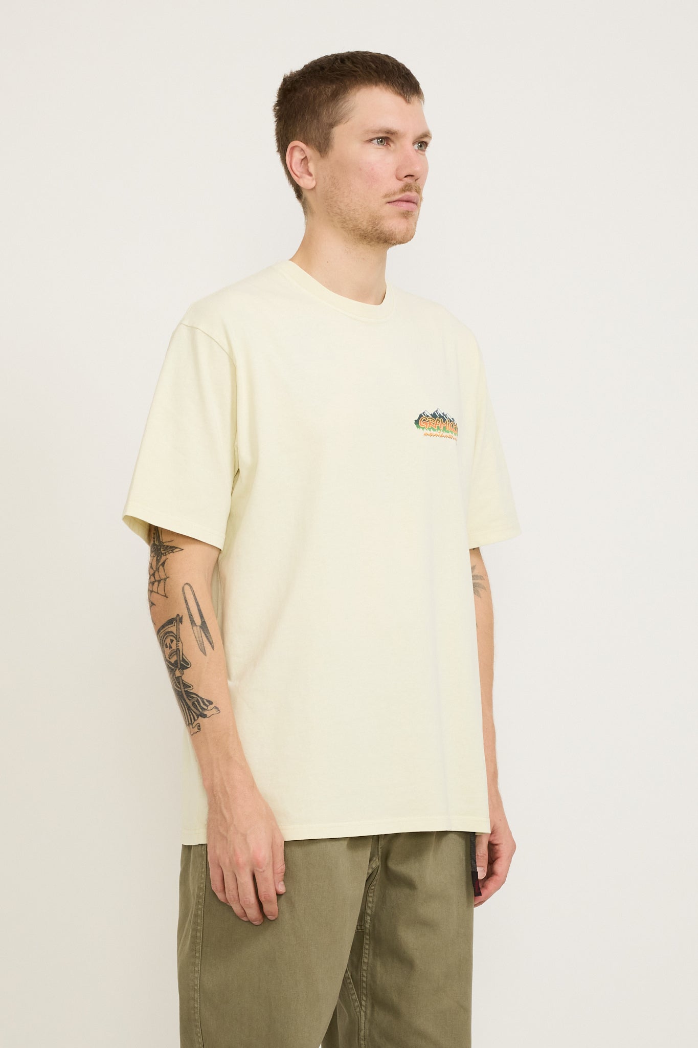 Mountaineering Tee Natural Pigment