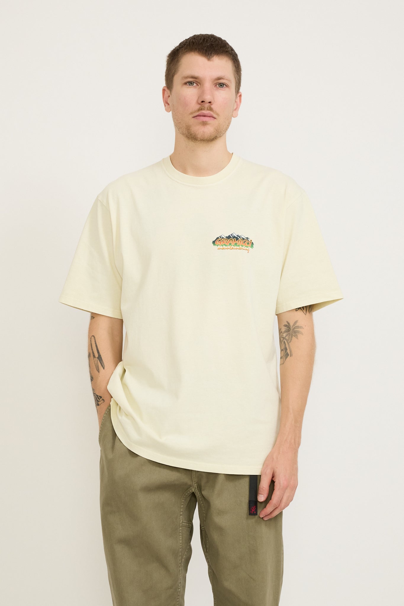 Mountaineering Tee Natural Pigment