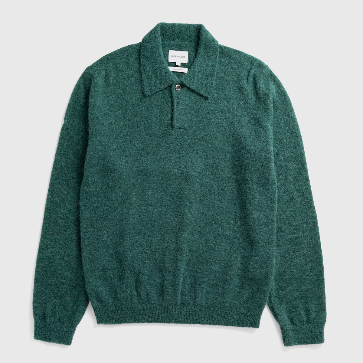 Norse Projects | Gudme Baby Alpaca Polo North Sea | Maplestore