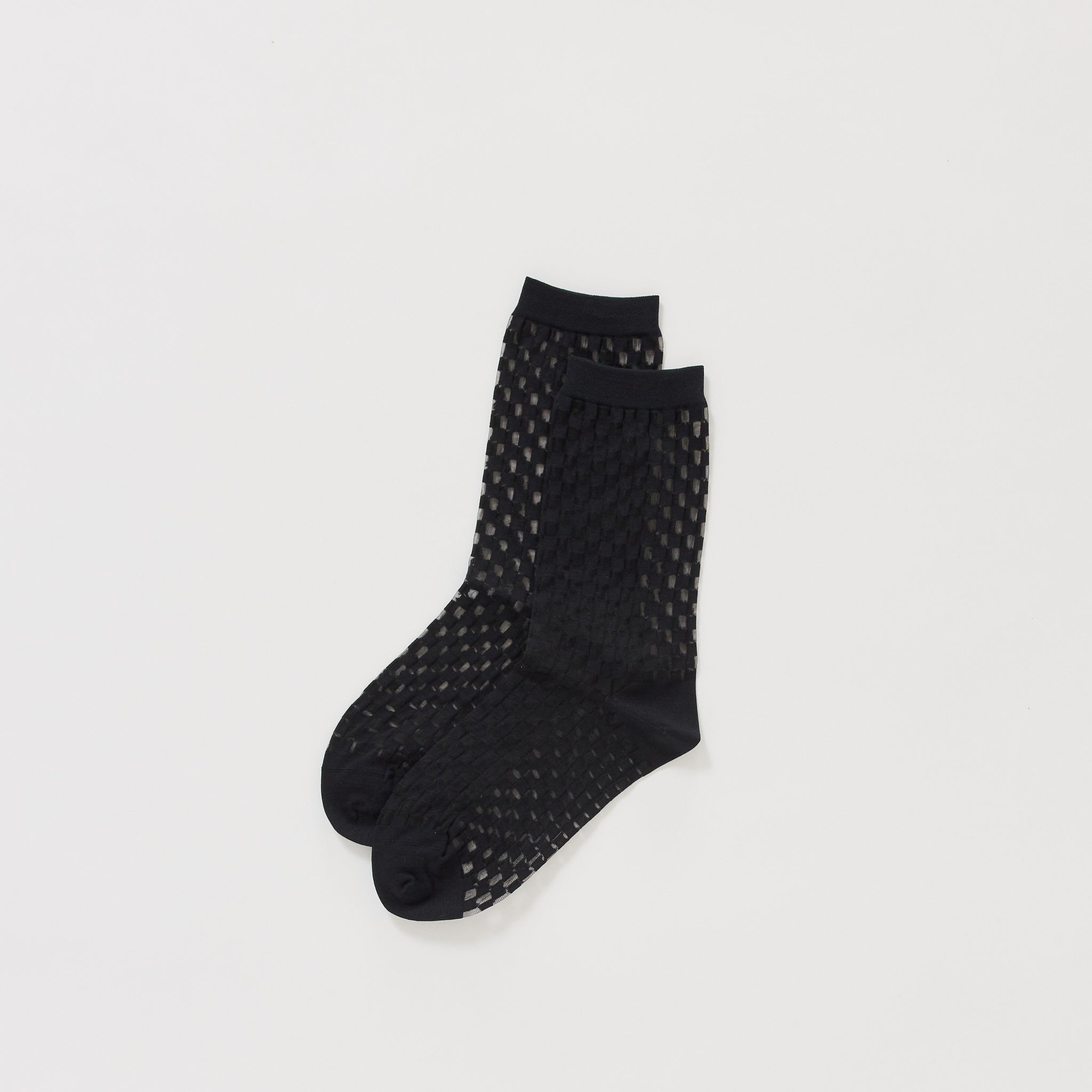 Anise Sheer Crew Black