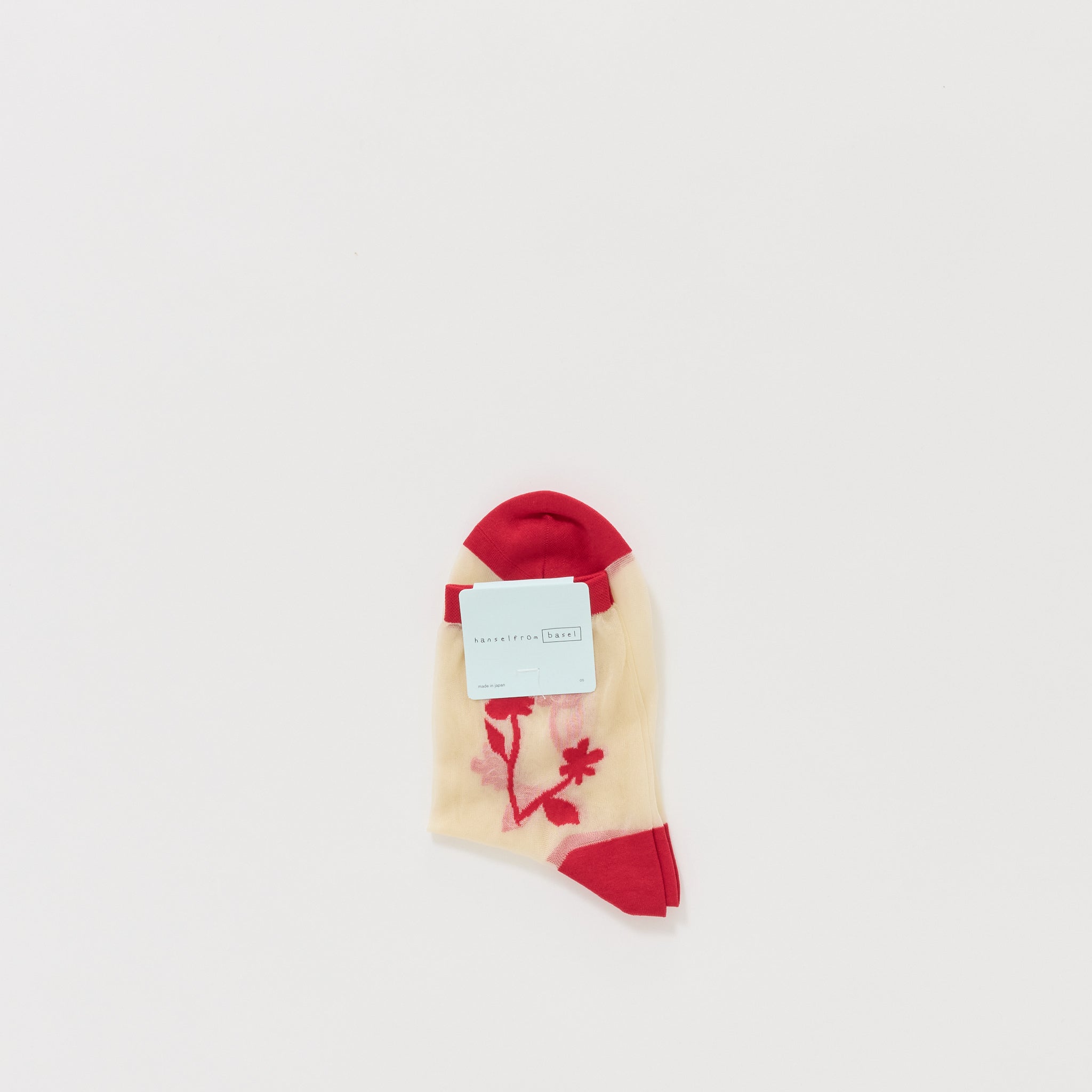 Shadowplay Sheer Crew Red