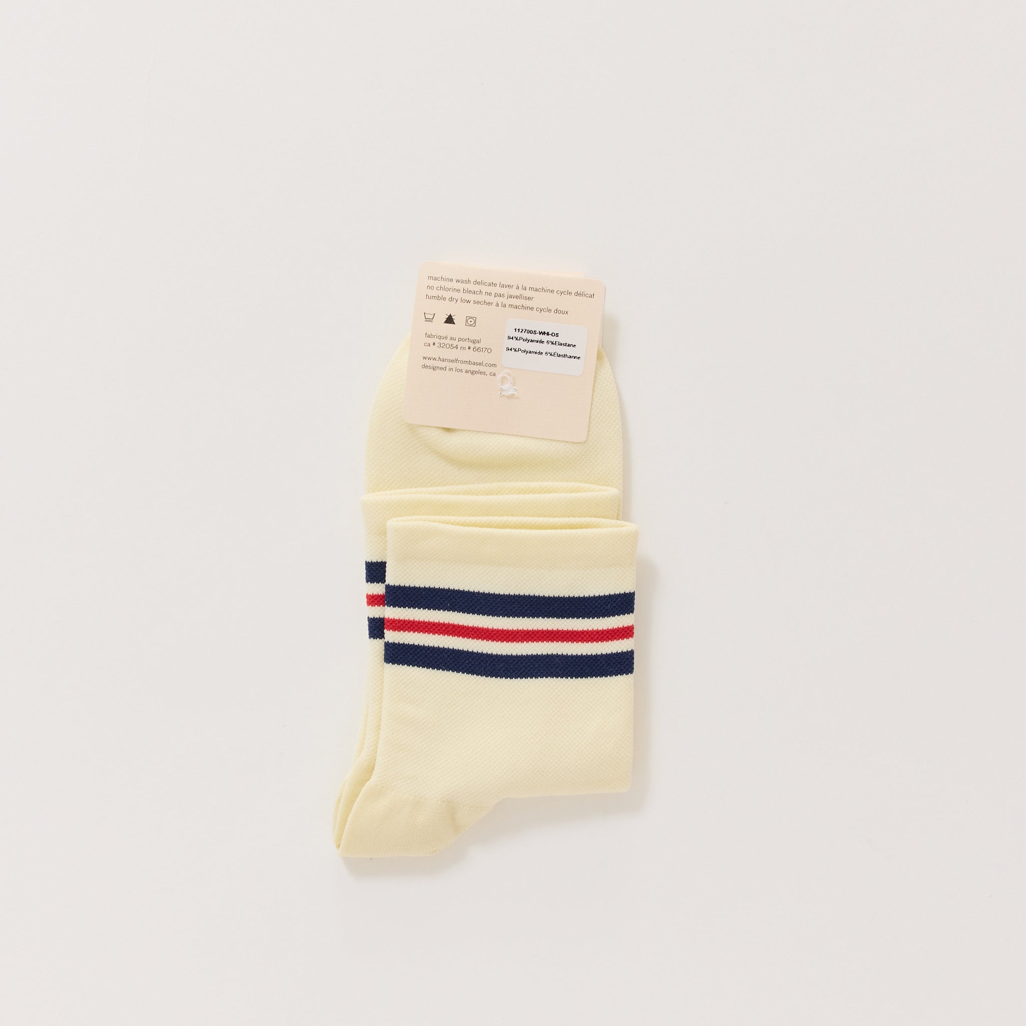 Billie Sporty Short Crew White