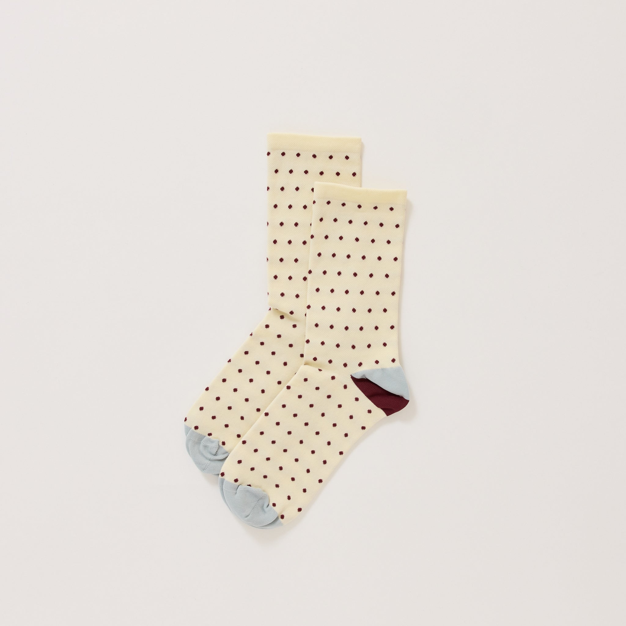 Tiny Dot Sporty Crew Ivory