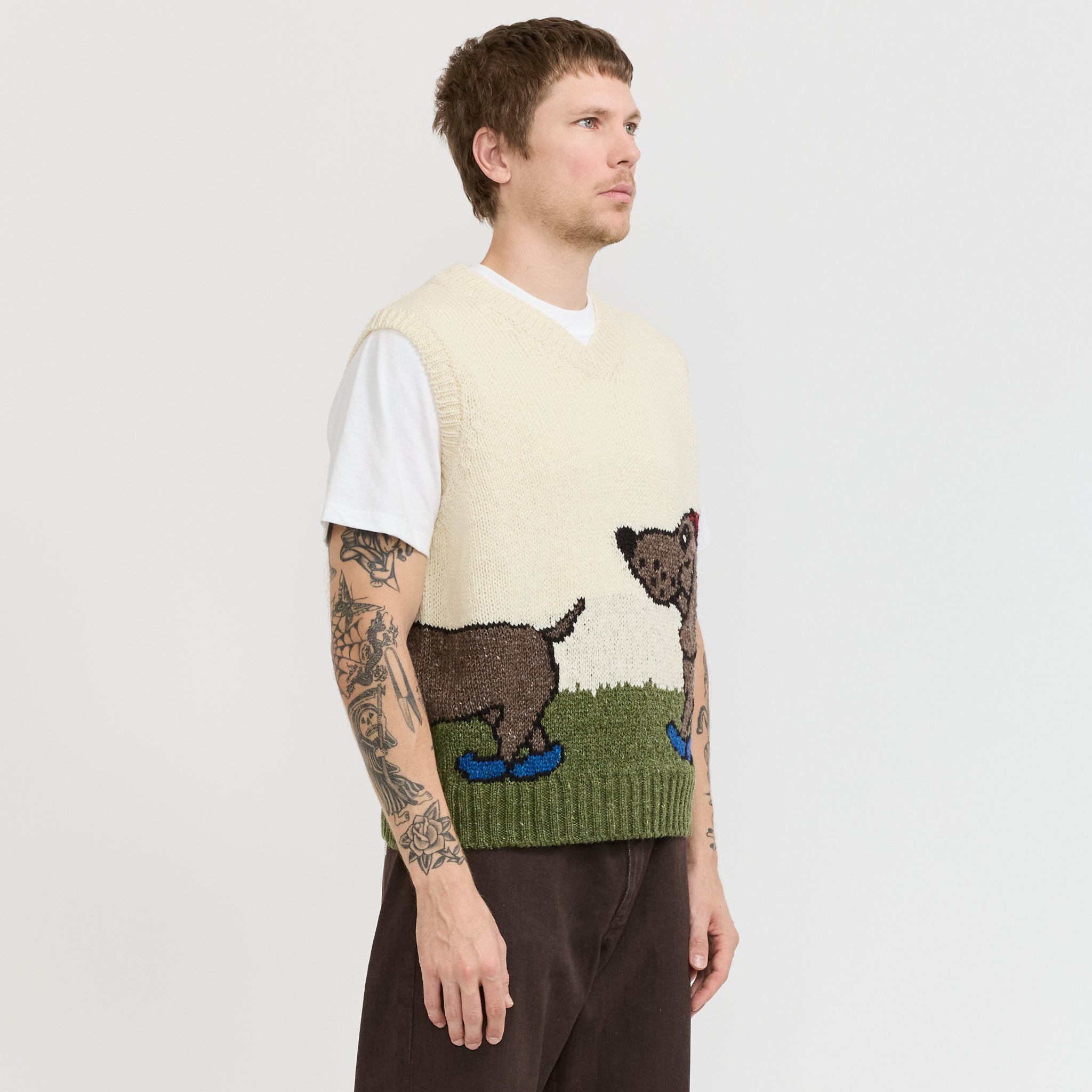 Howlin | All I Can See Is My Bumper Slipover Ecru | Maplestore