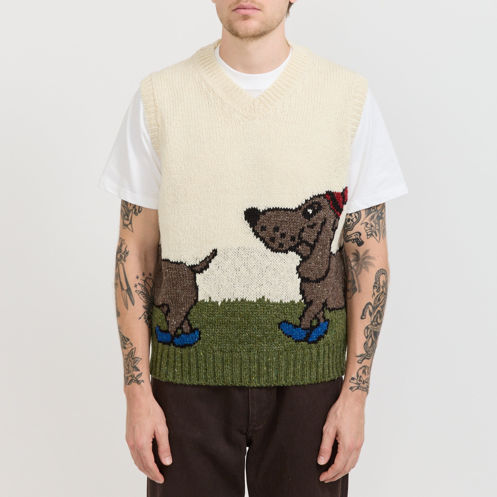 Howlin | All I Can See Is My Bumper Slipover Ecru | Maplestore