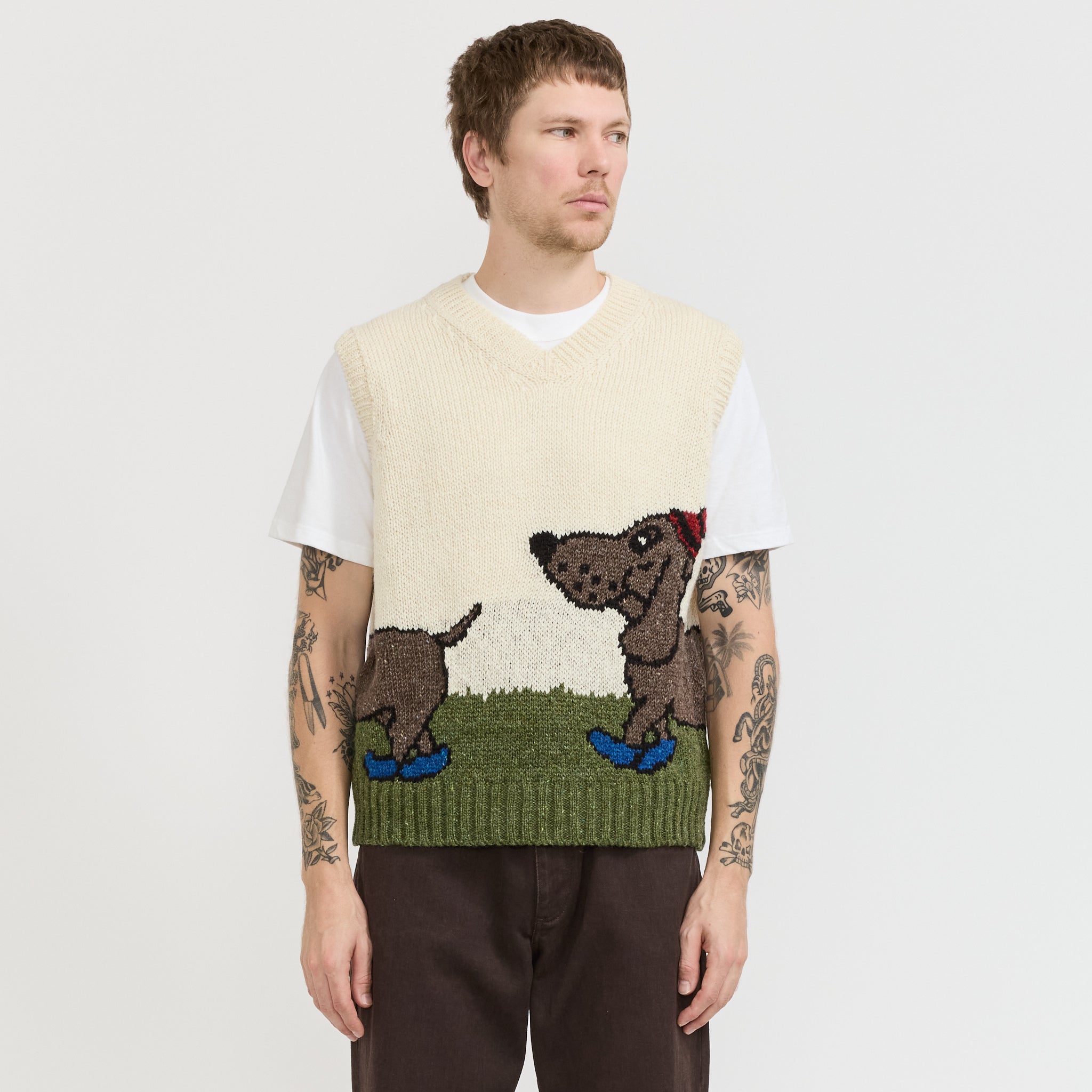 Howlin | All I Can See Is My Bumper Slipover Ecru | Maplestore