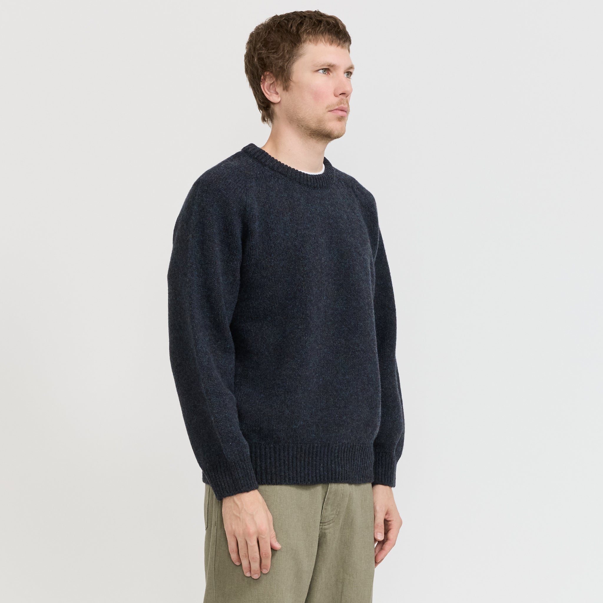 Howlin | Boxy Space Knit Pullover Storm | Maplestore