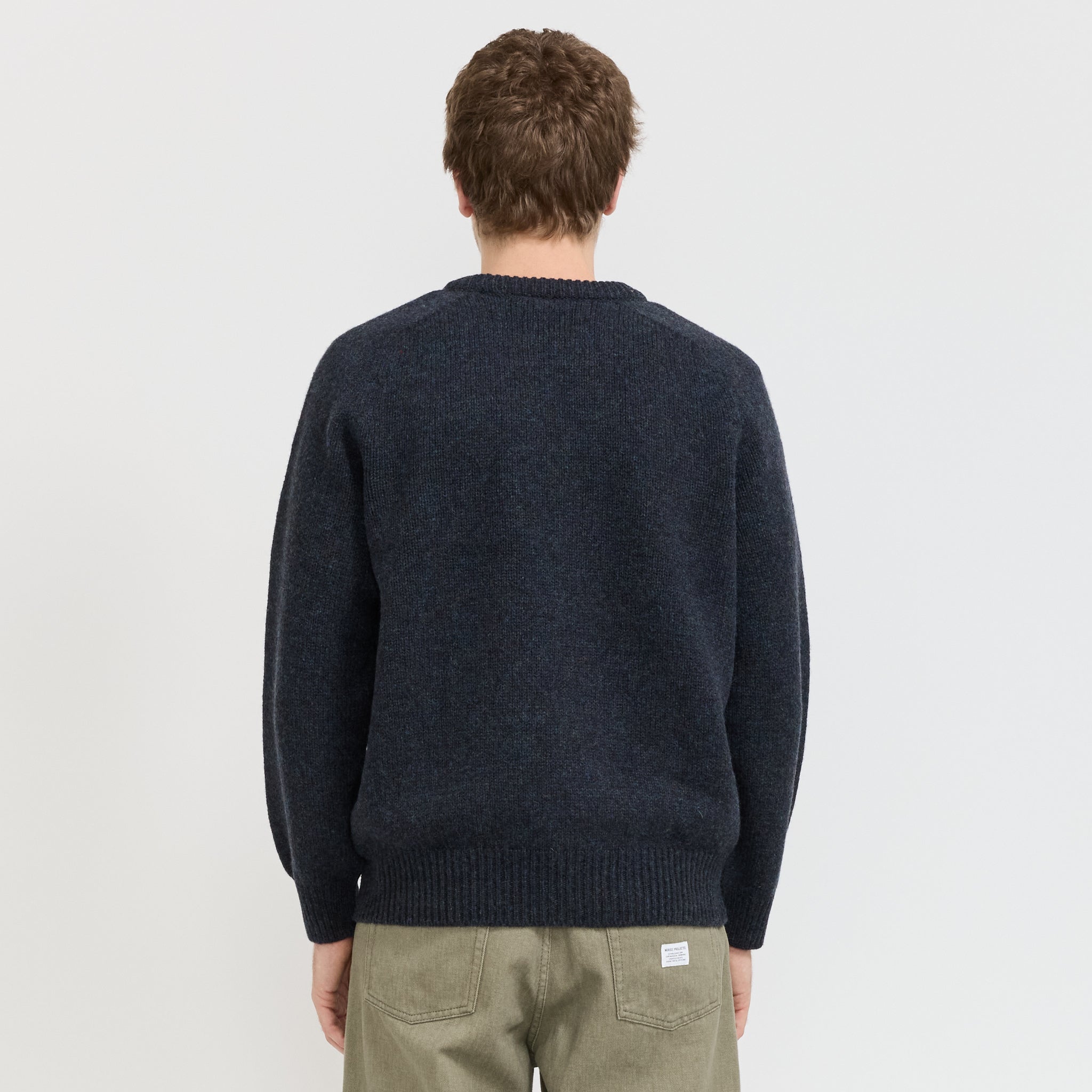 Howlin | Boxy Space Knit Pullover Storm | Maplestore